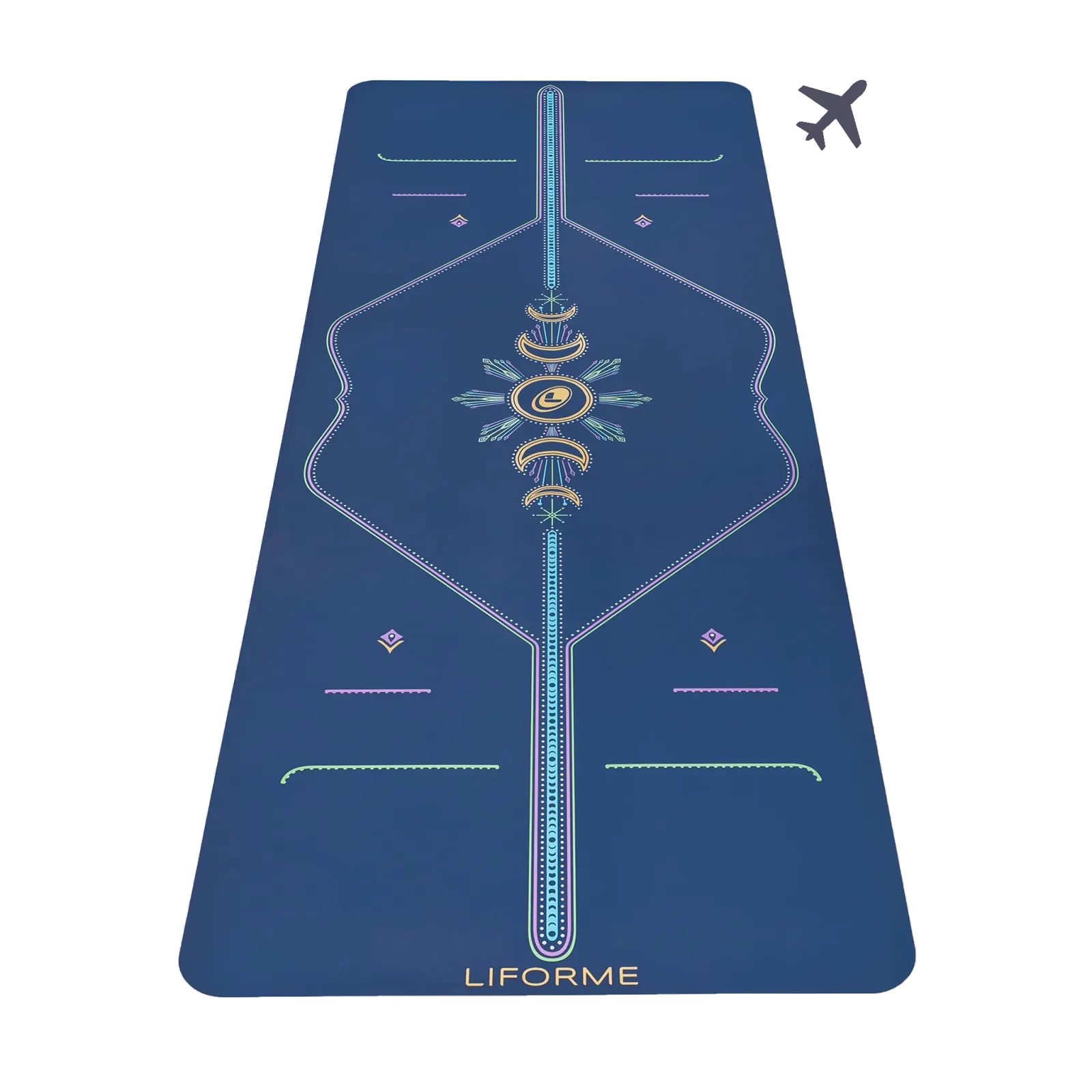 Liforme Cosmic Moon Travel Yoga Mat