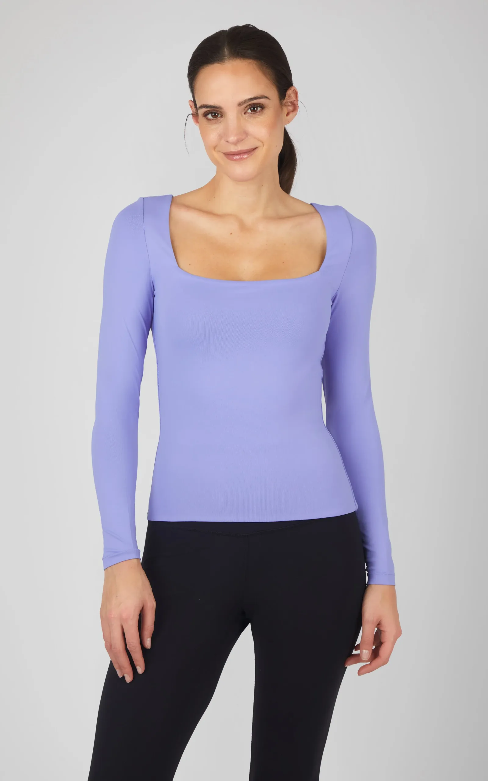 2 Pack Contour Ocean Square Neck Top