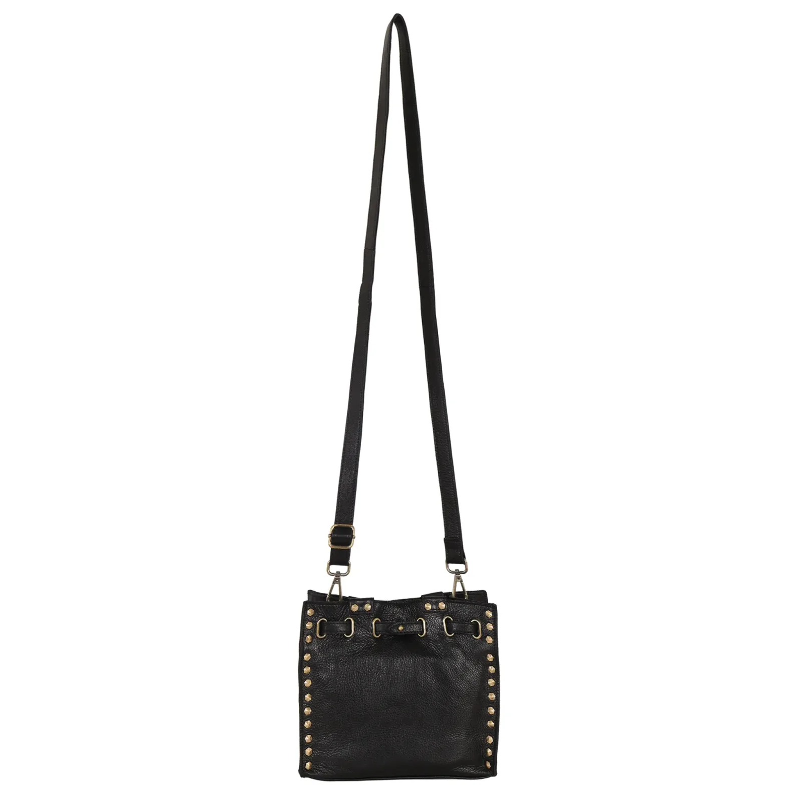 Malibu Milled Leather Crossbody Bag