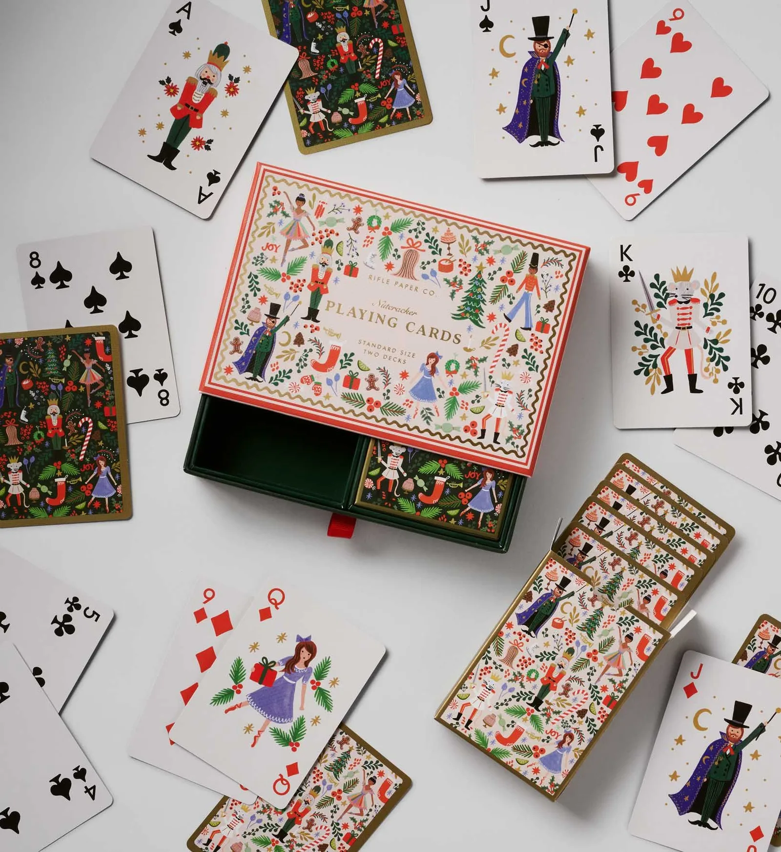 Playing Card Set – Holly Jolly Nutcracker