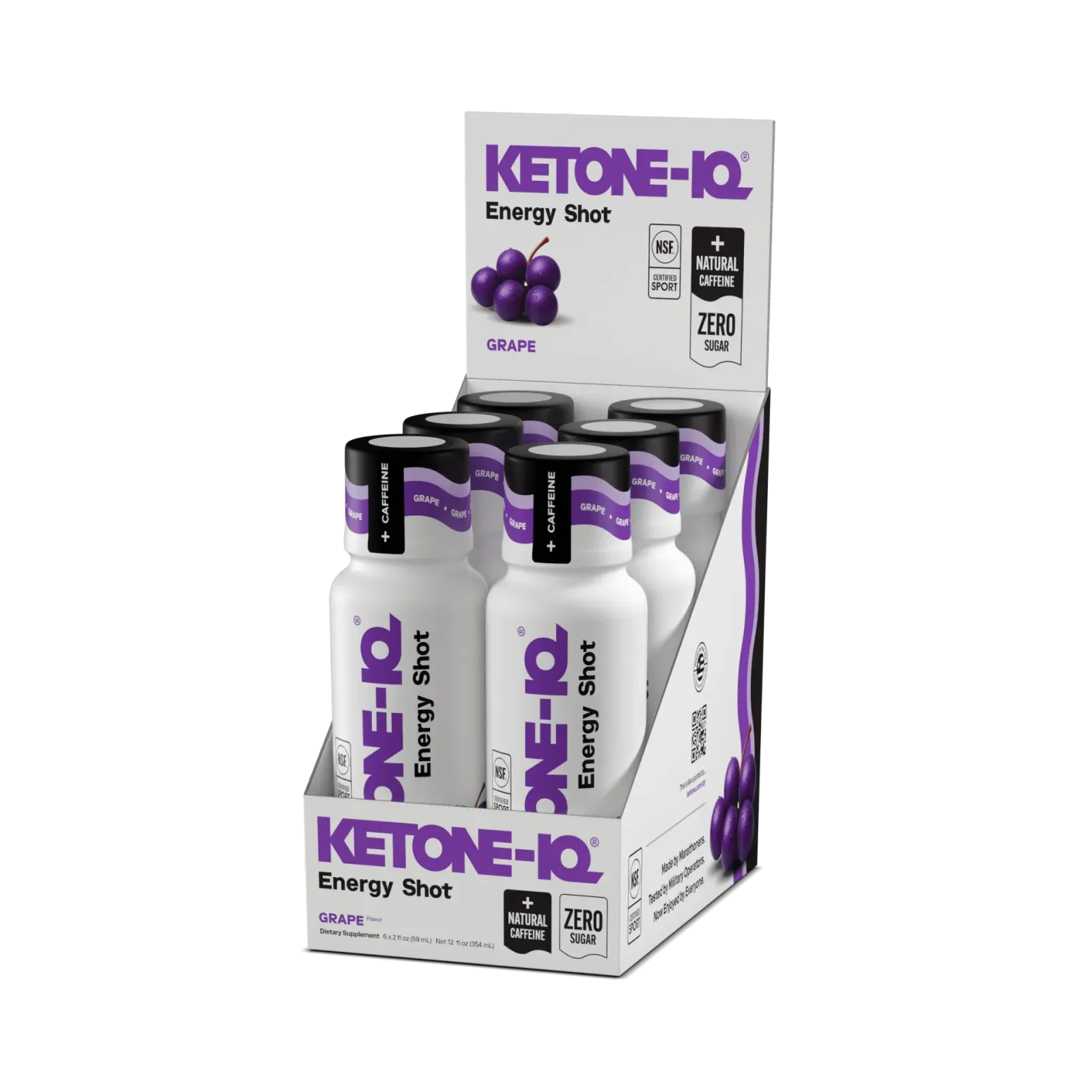 Ketone-IQ +Caffeine Shot Grape