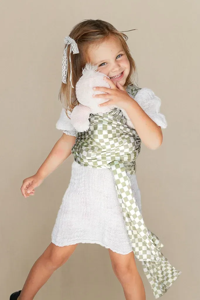 Sage Chequer Solly Dolly