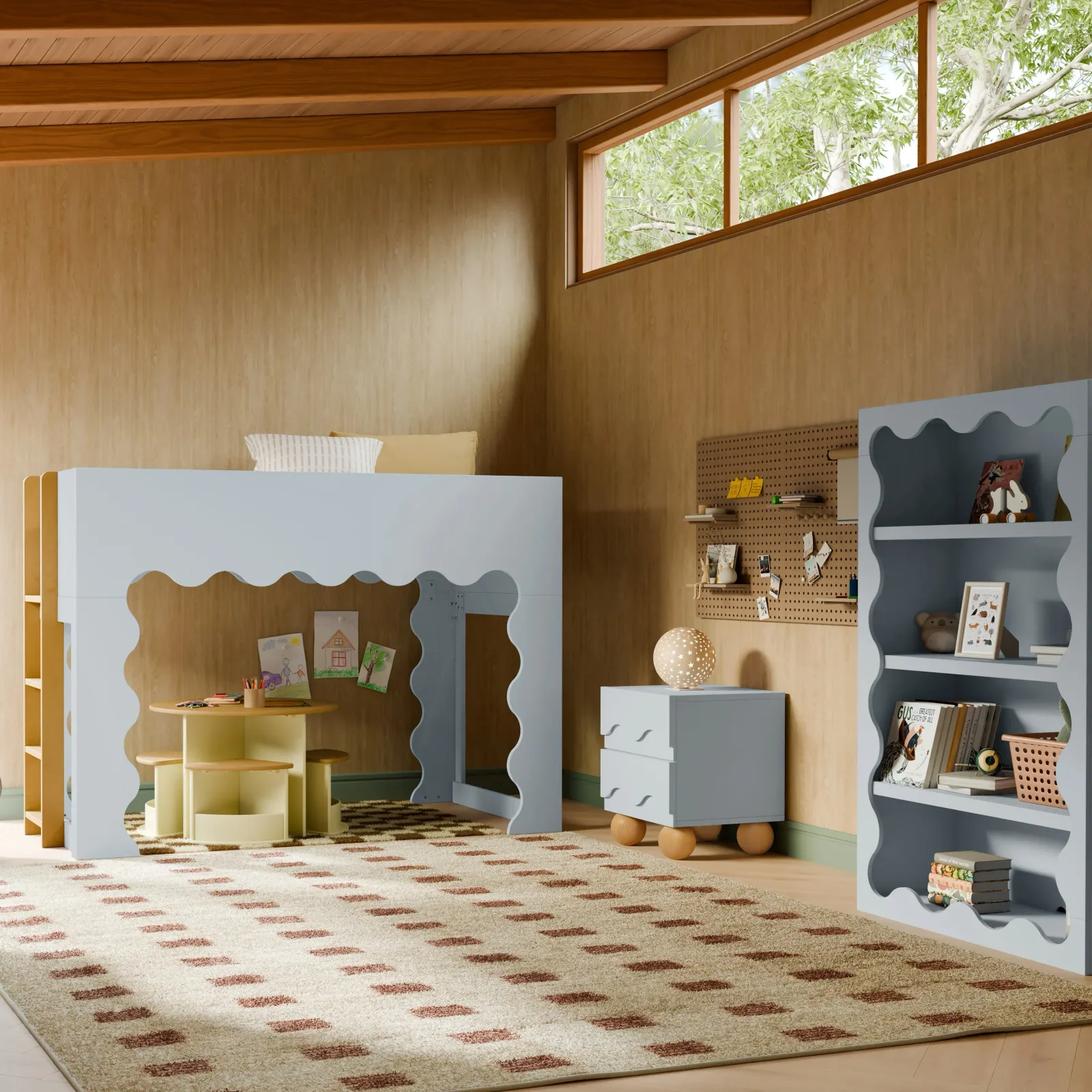 Lido Wave Bookcase – Retail Exclusive