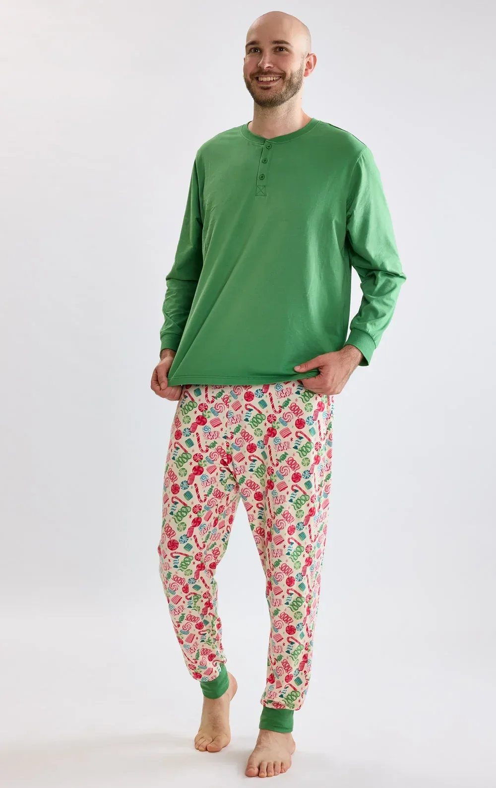 Ribbon Candy Henely Jogger Men’s Pajamas
