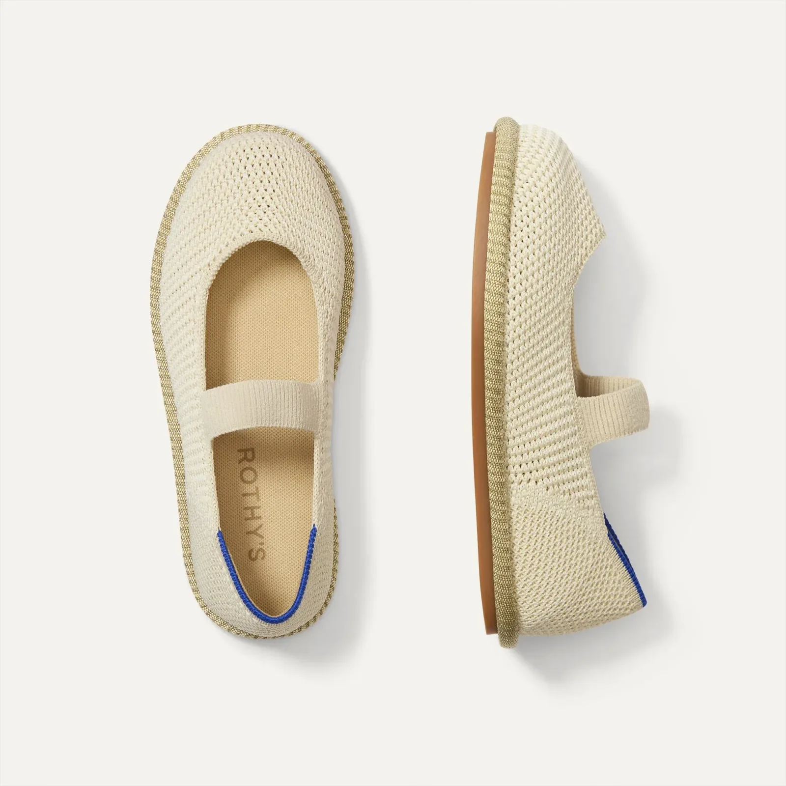 The Mini Mary Jane (for Kids) – Opal Raffia-Knit