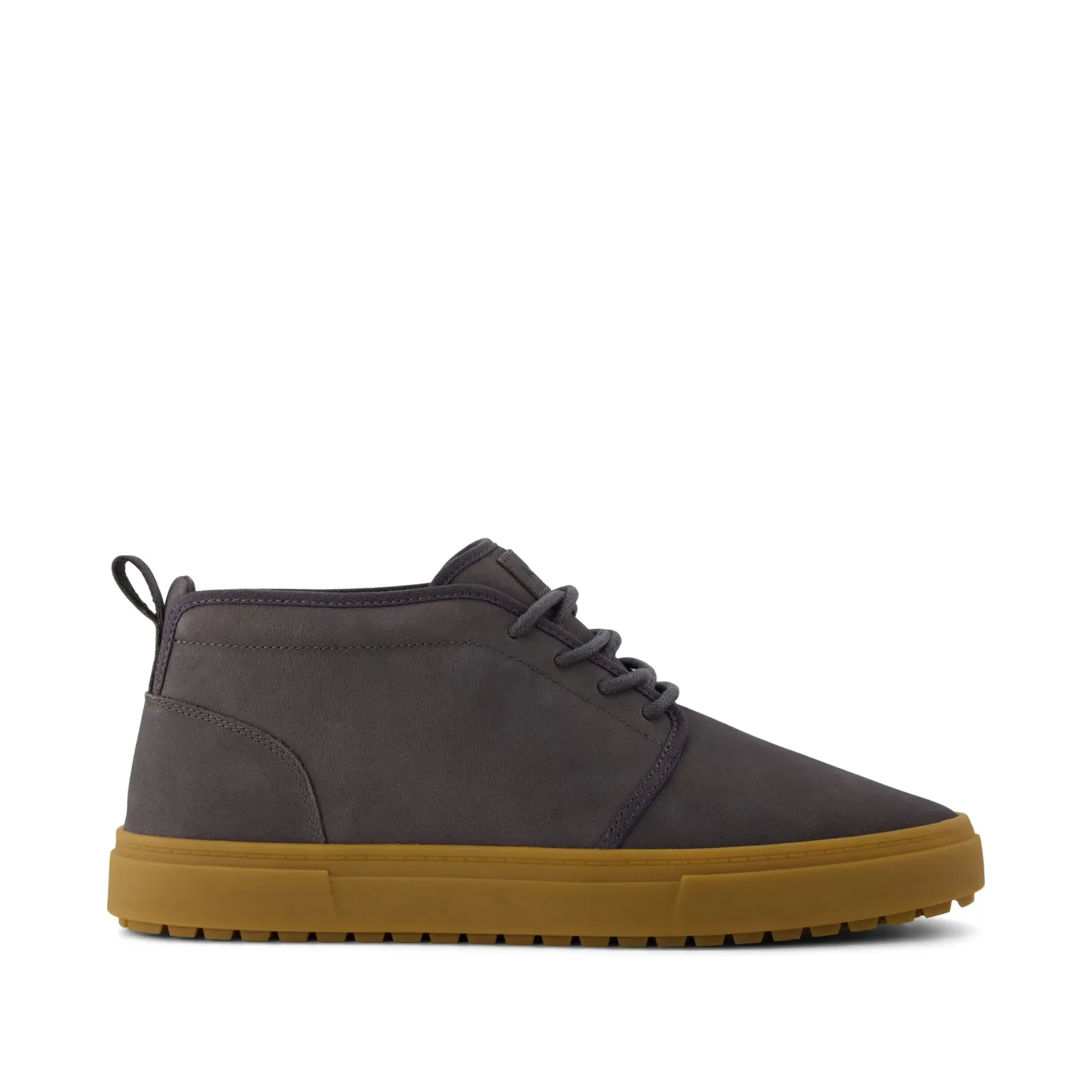 Mens Carlo Mid Terrain 2.0 Sneaker Water Resistant Forged Iron Leather