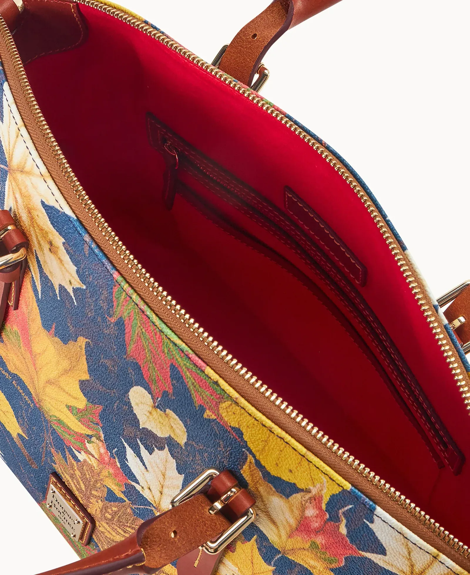 Maple Leaf Domed Satchel