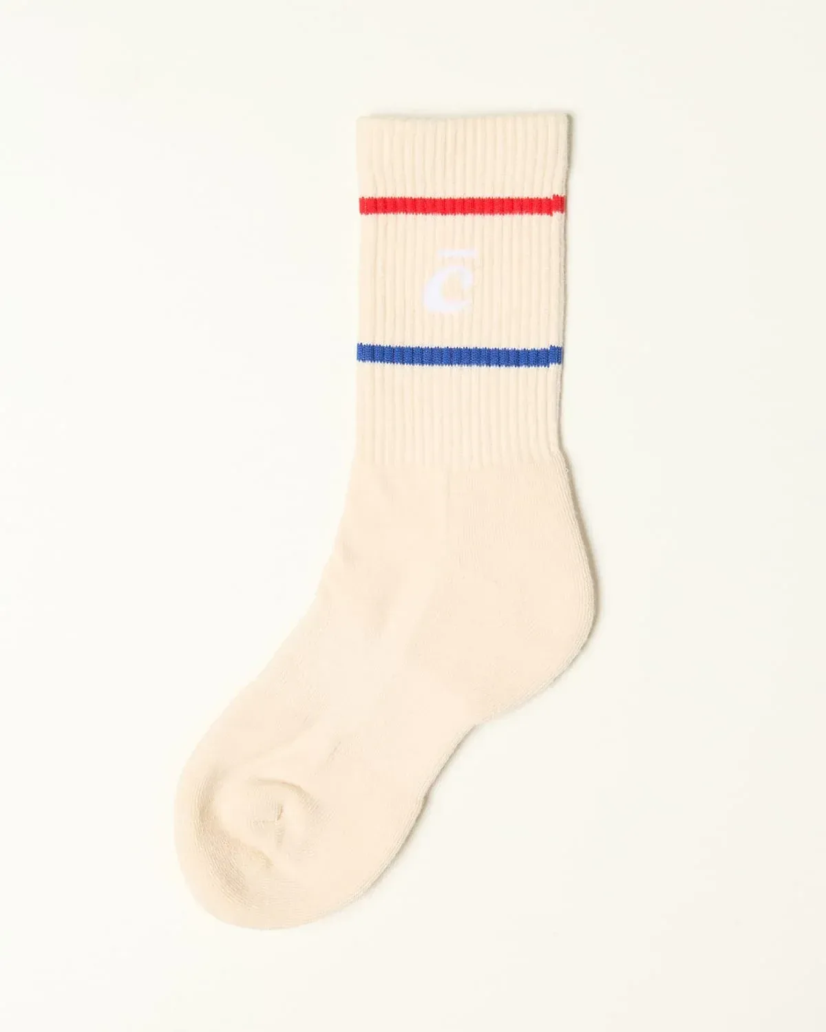 Crew Socks – Vintage Tan / Retro Stripe
