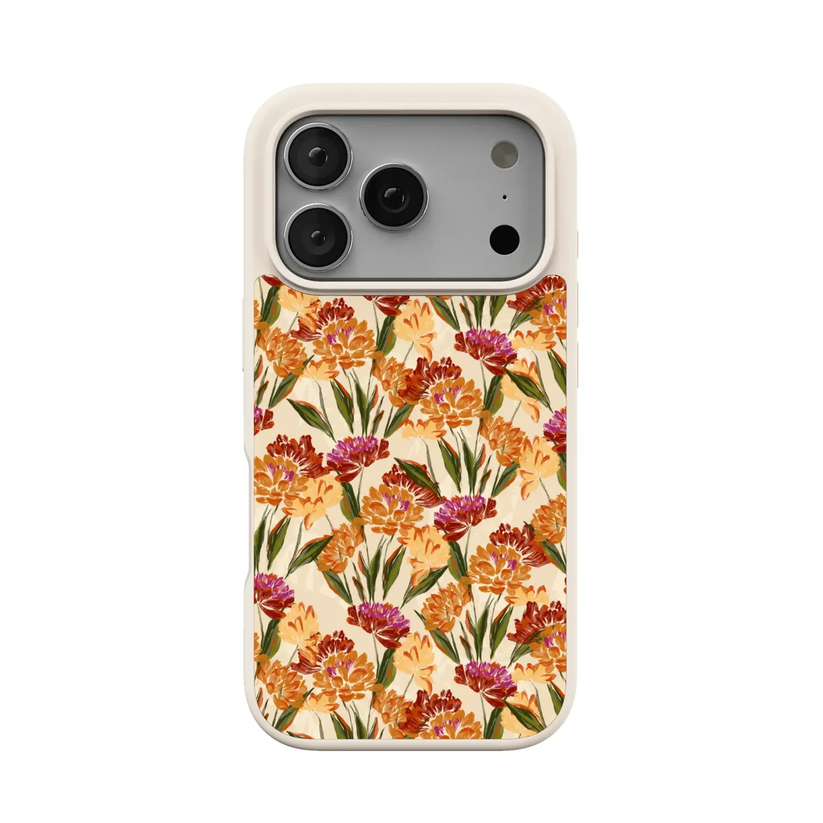 Cottage Blooms – Orange Hydrangeas Case