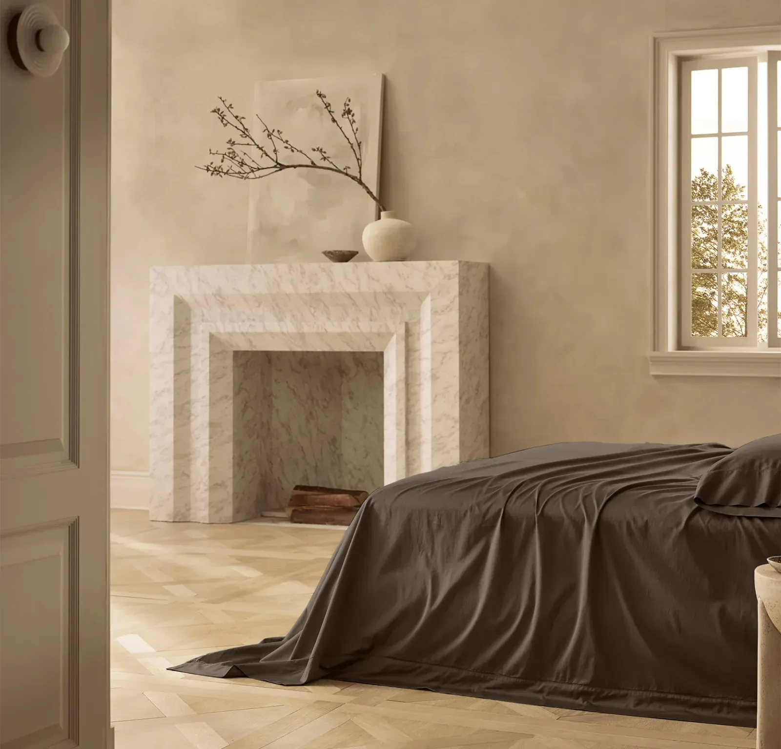 Summit Supima Sheet Set – Deep Walnut