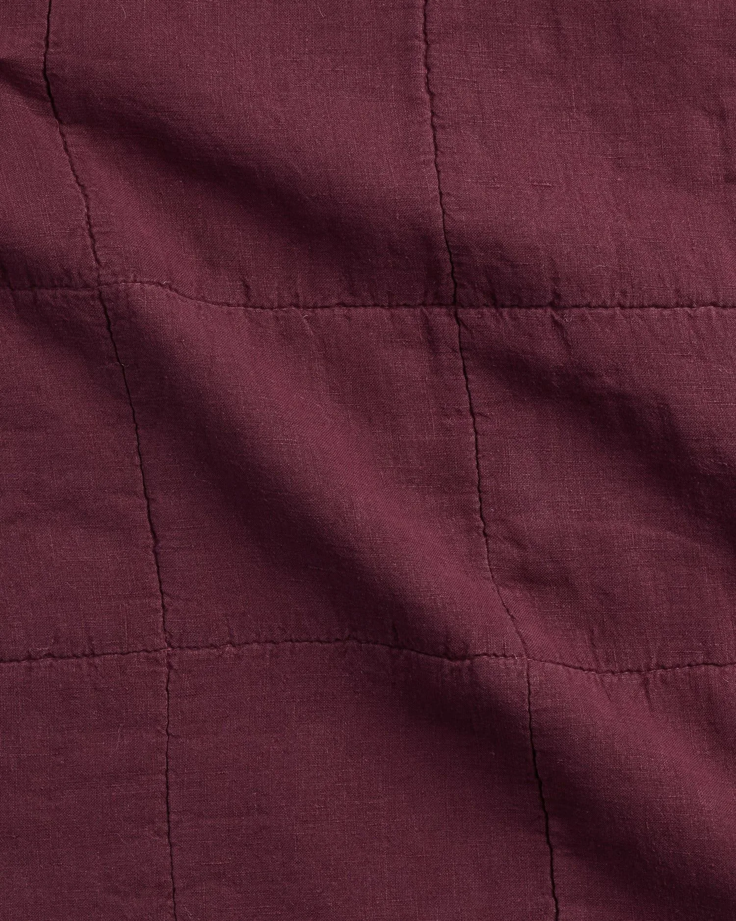 Linen Box Quilt (Garnet)