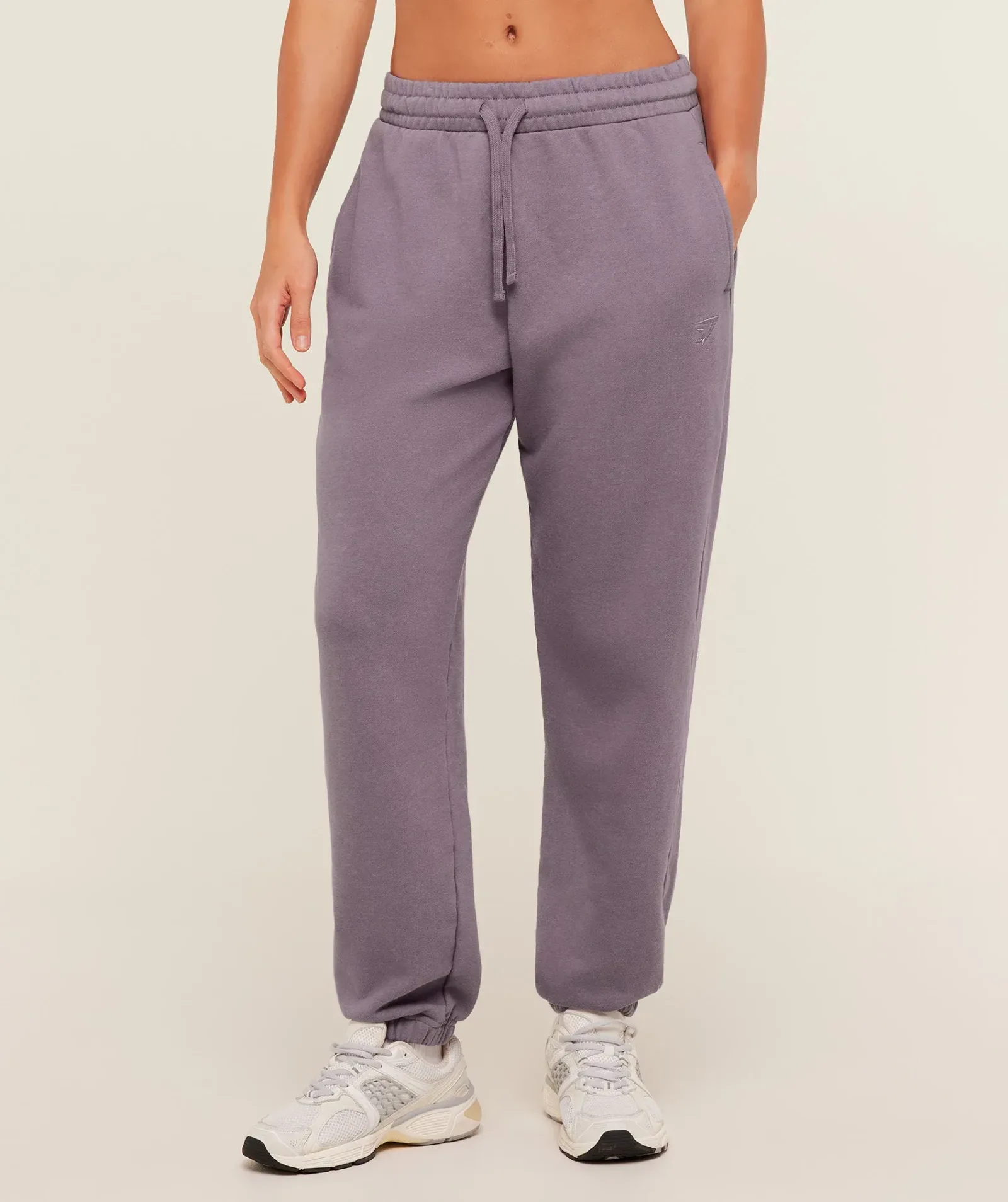 Gymshark Power Washed Cuff Joggers – Dusk Purple/Wash