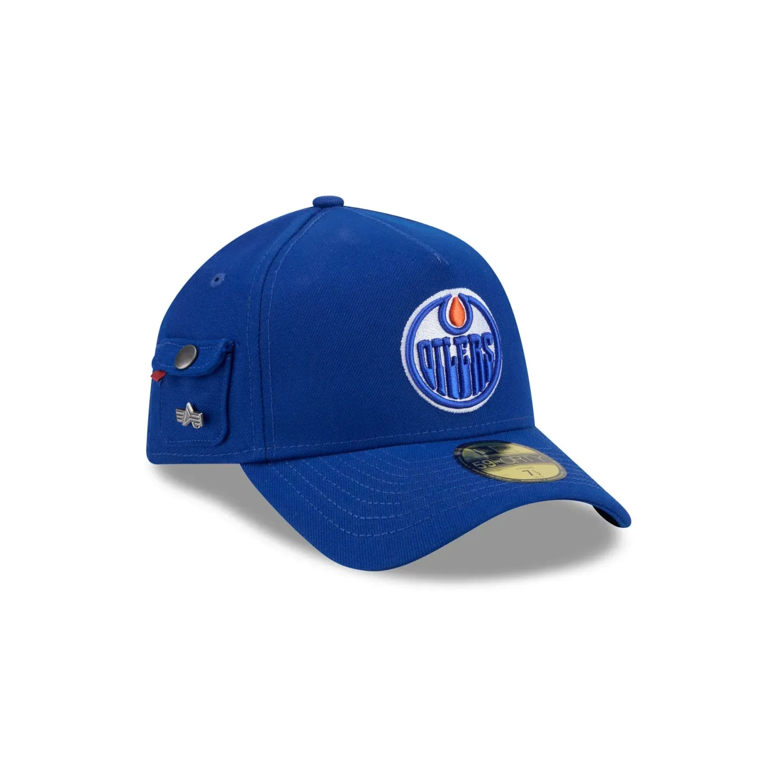 Alpha Industries x Edmonton Oilers 59FORTY A-Frame Fitted Hat