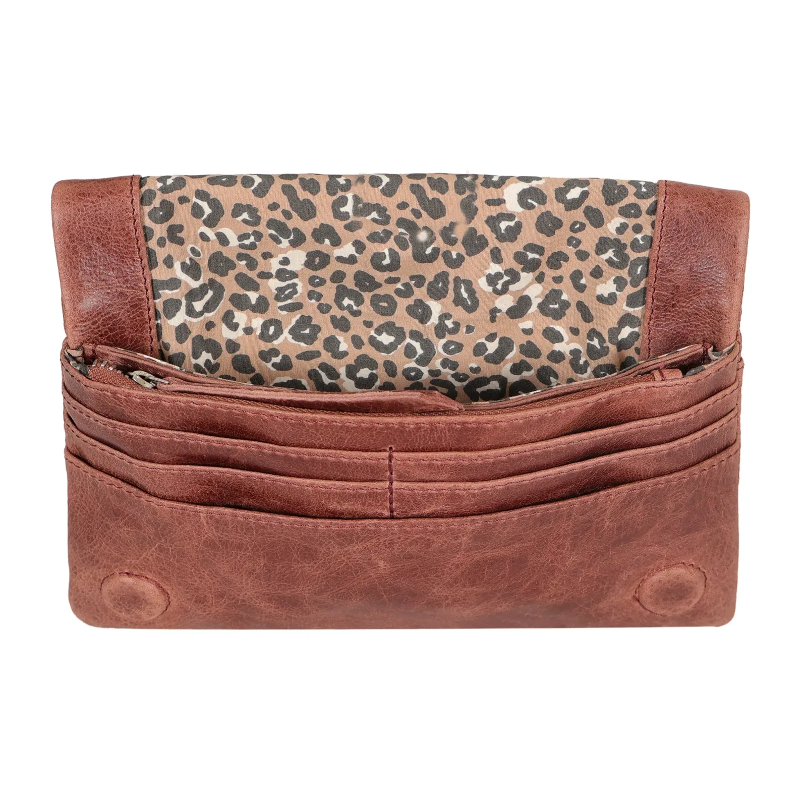 Terry Crackled Napa Leather Wallet