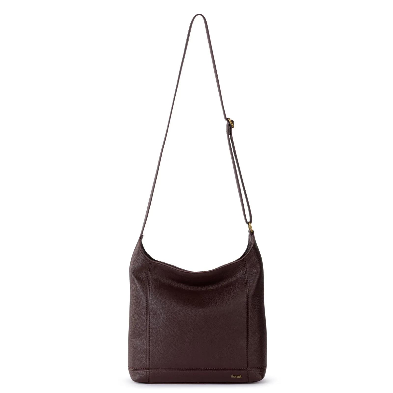 De Young Crossbody – Leather – Mahogany