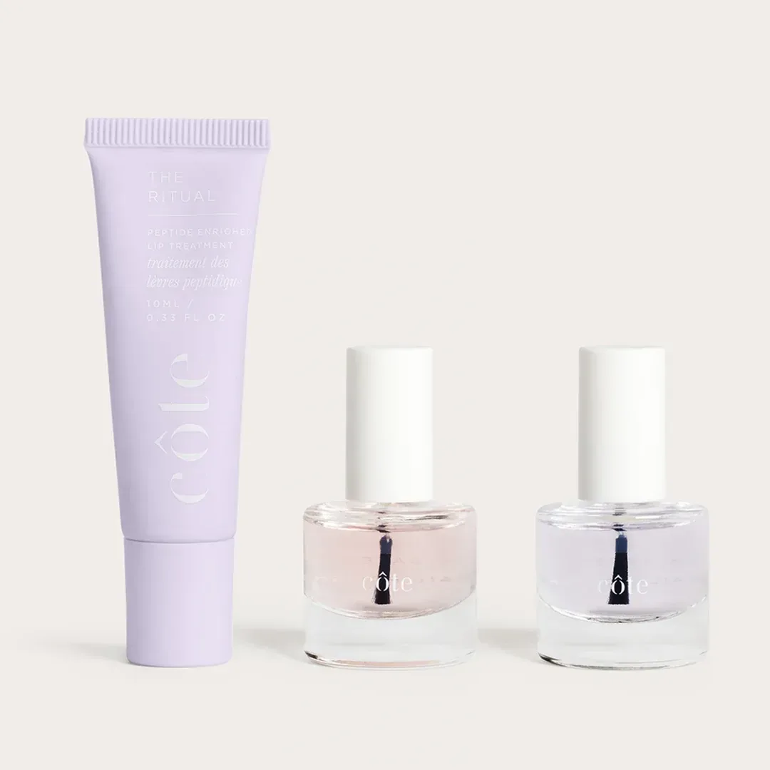 The Icons Trio, Lip & Nail Treatment Set