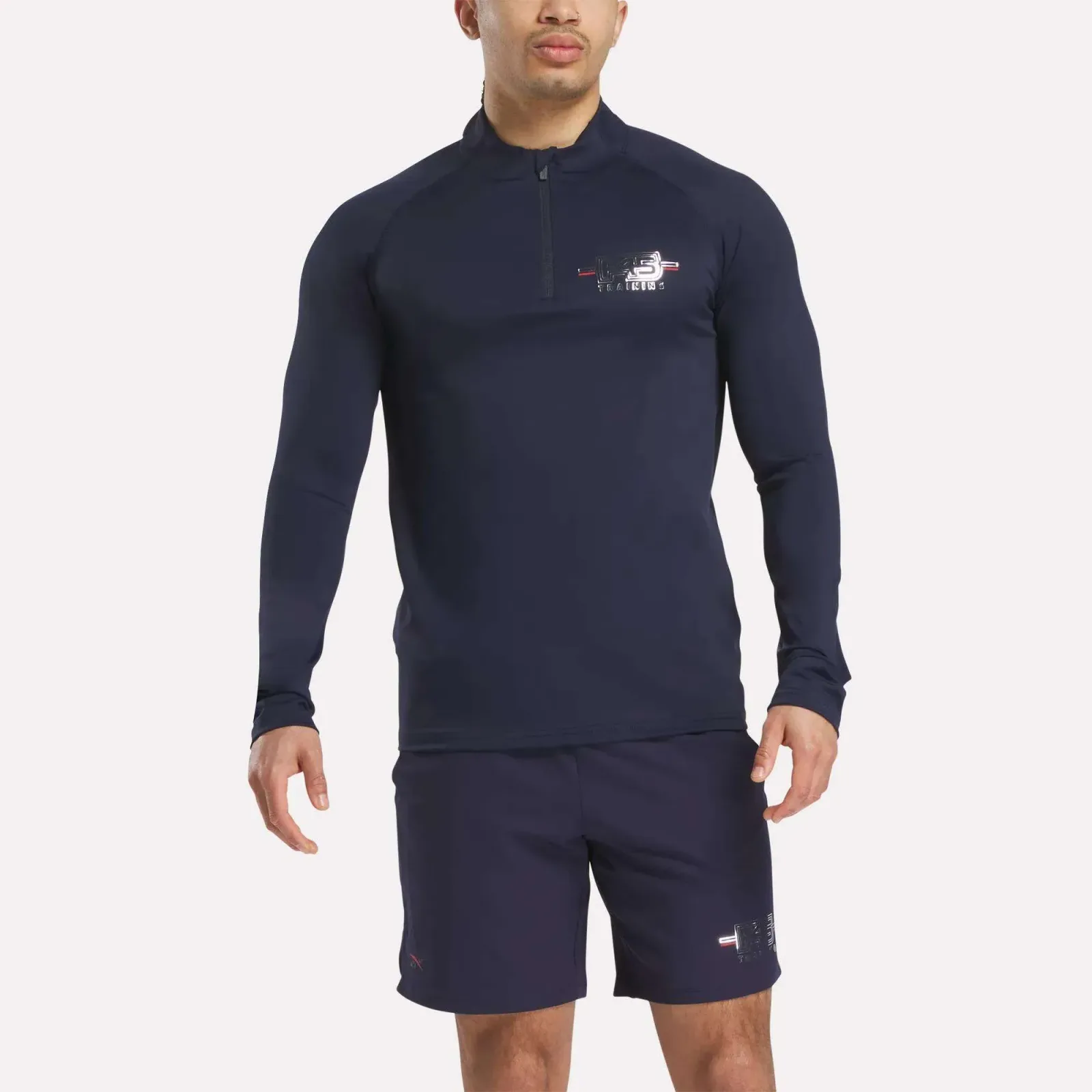 Men's Reebok x F45 Training Coach Quarter-Zip Top