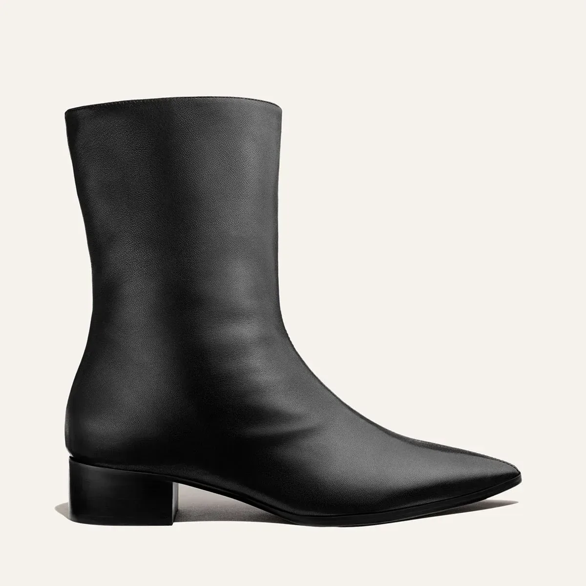 The Hayes Boot – Black Nappa