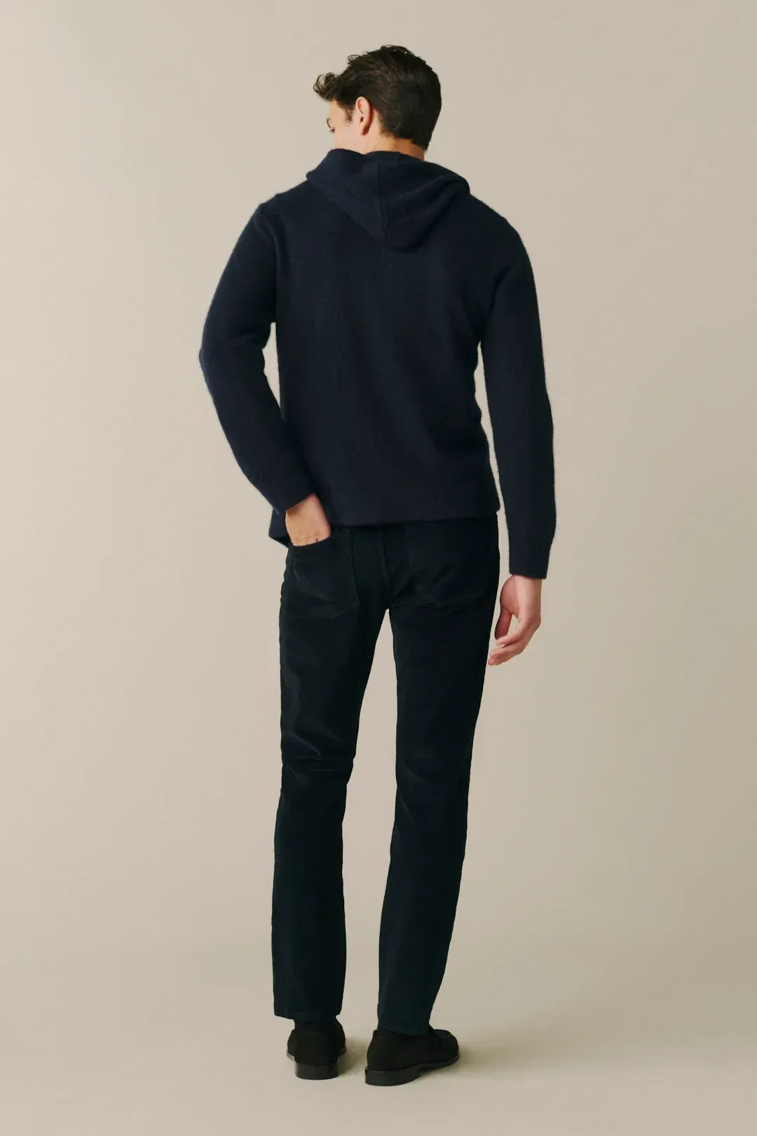 Ams – Slim Corduroy Pants – Knight