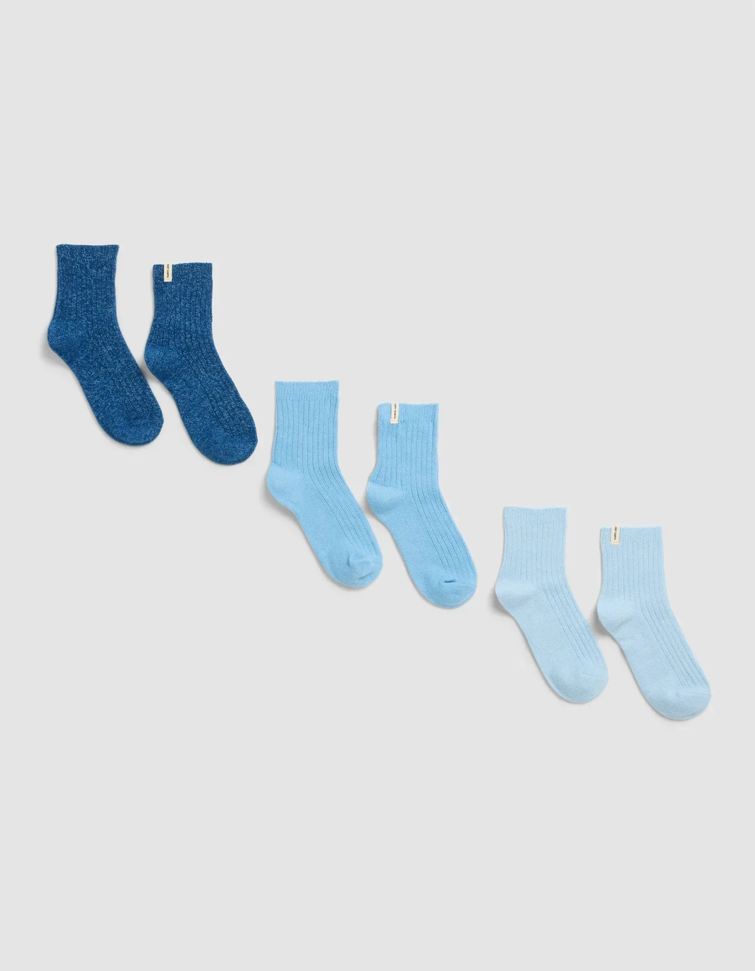 Women's Plush Lounge Quarter Sock 3-Pack