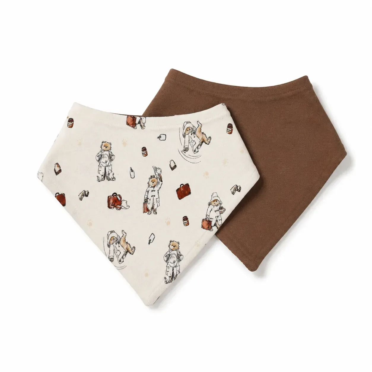 Adventure Paddington – Organic Bandana Bib, 2-Pack