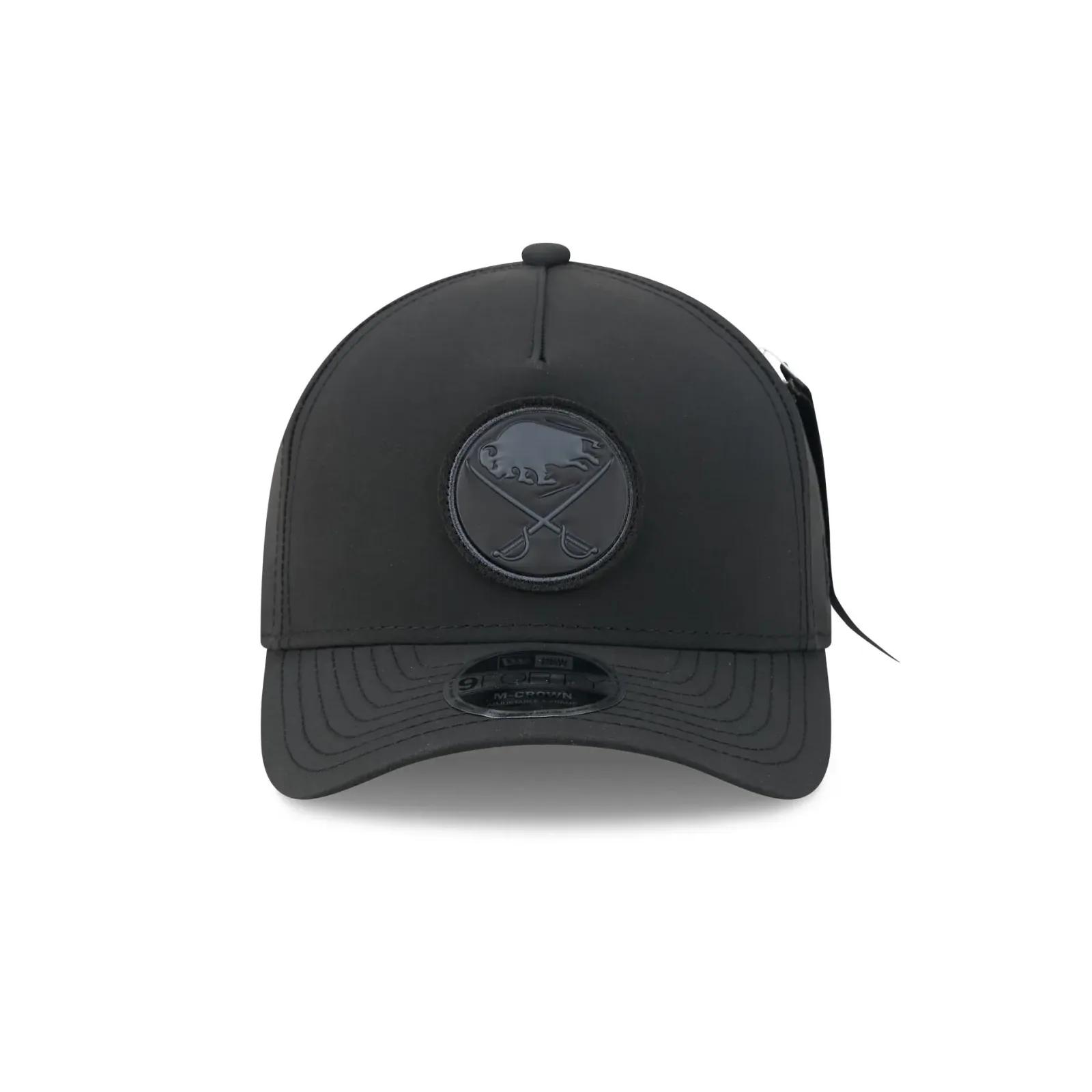 Alpha Industries x Buffalo Sabres Nylon Black 9FORTY M-Crown A-Frame Snapback Hat