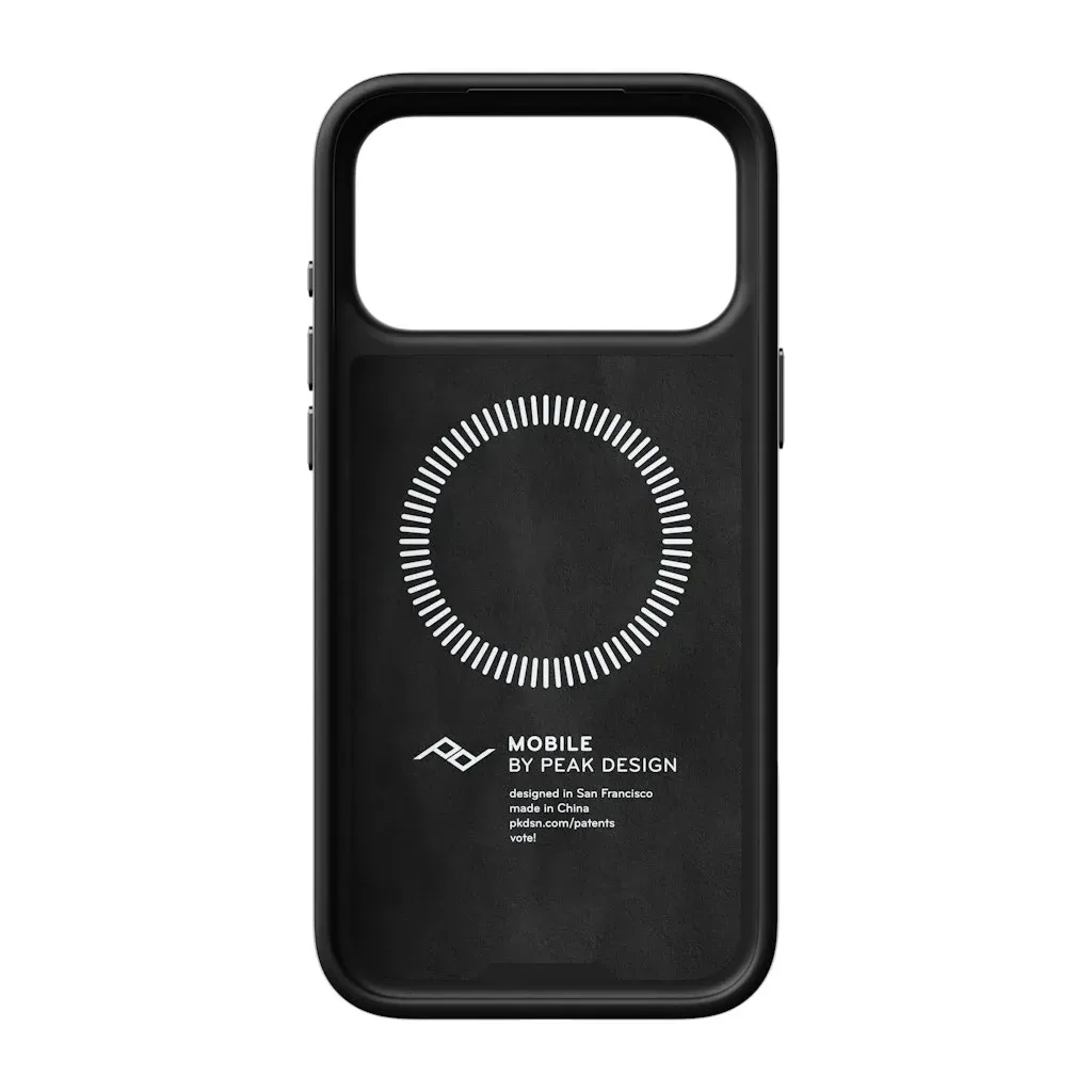 SlimLink Loop Case – iPhone 18 Pro Max – Black Clarino