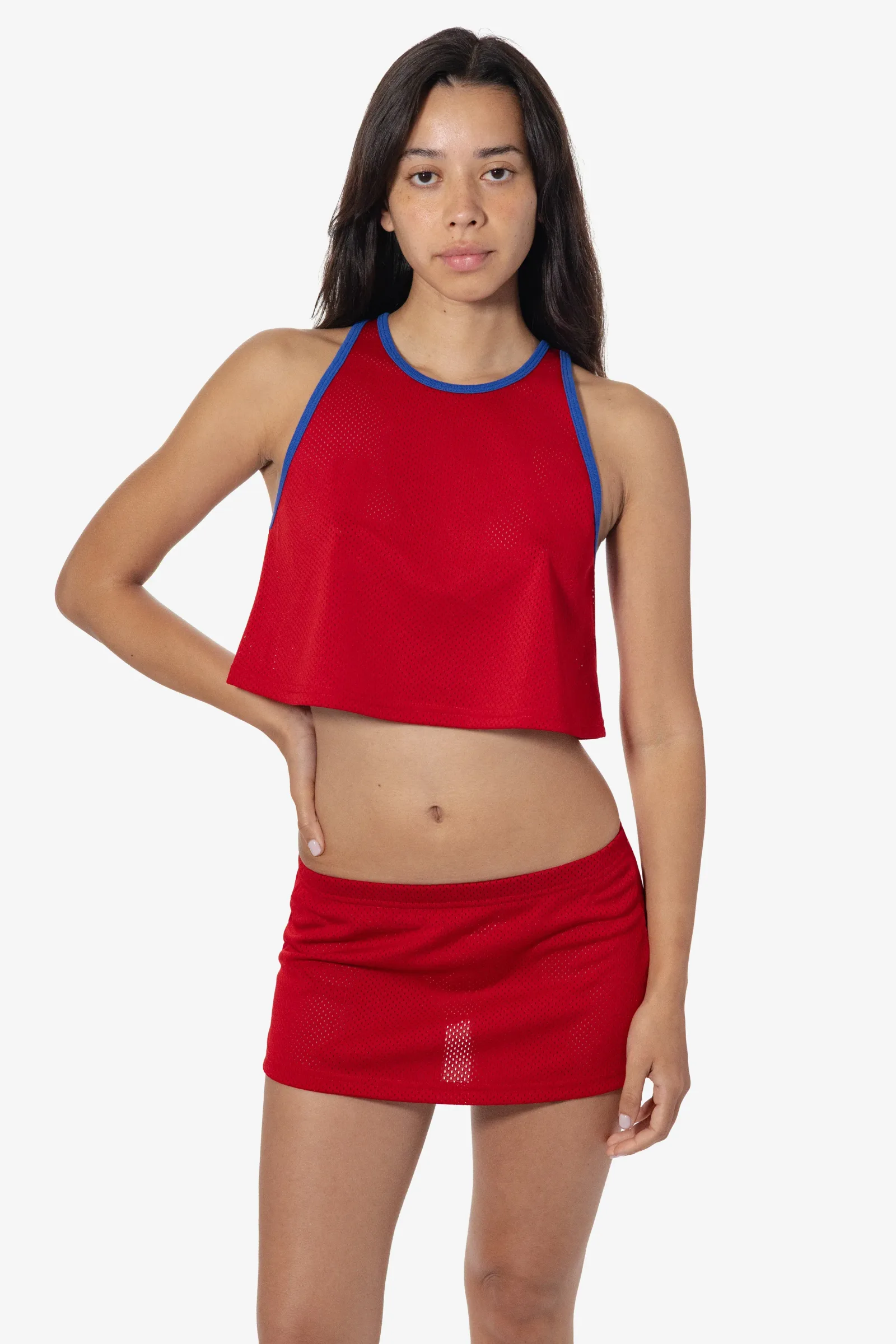 PRM333 – Pro Mesh Crop Tank