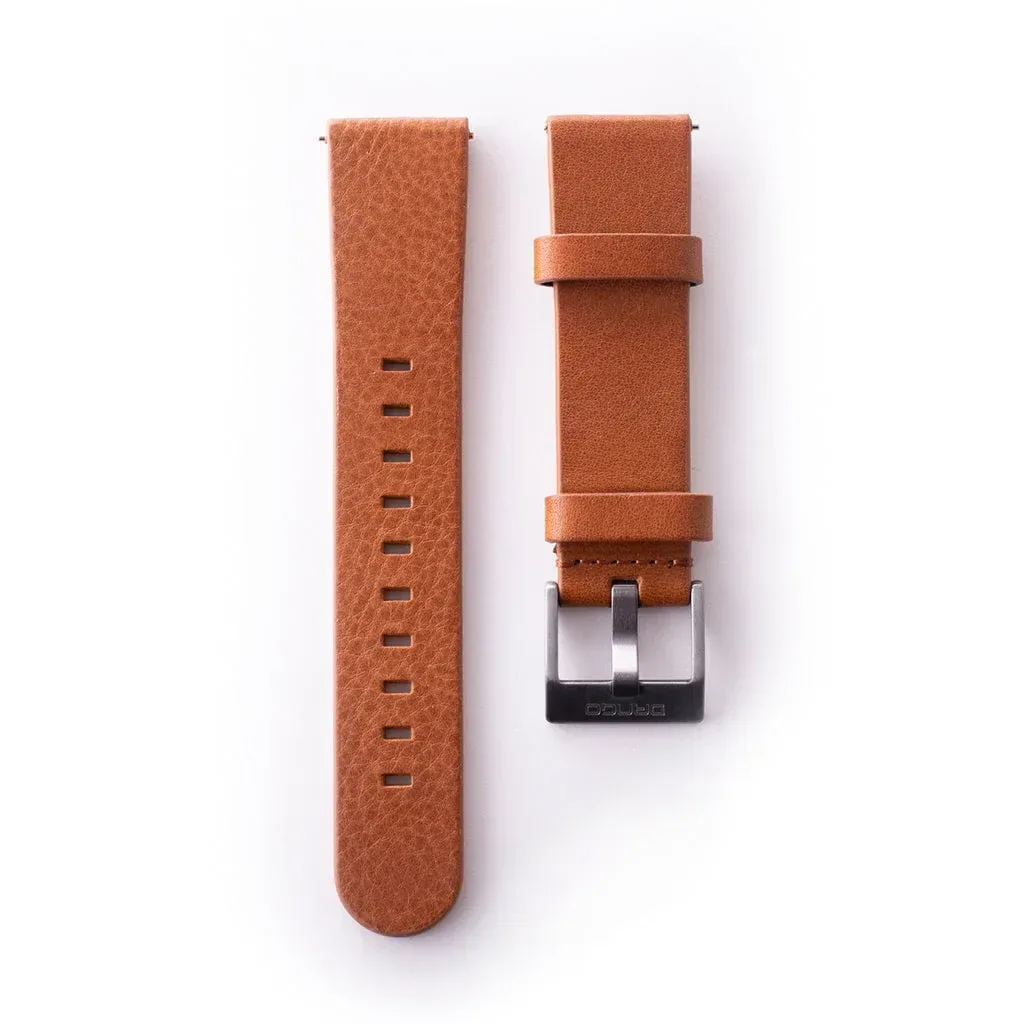 DANGO Italian Leather Watch Strap