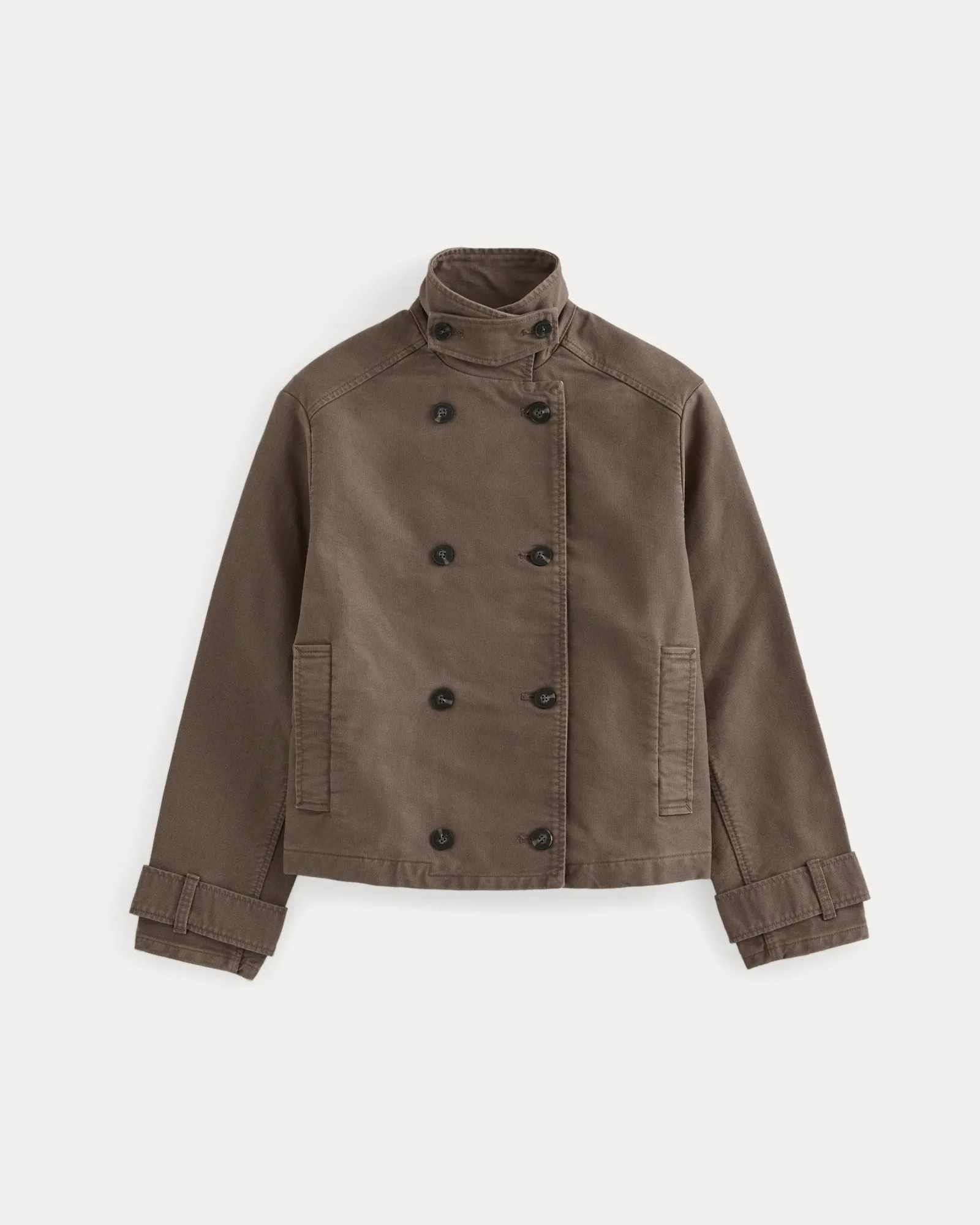 Moleskin Utility Jacket – Deep Taupe