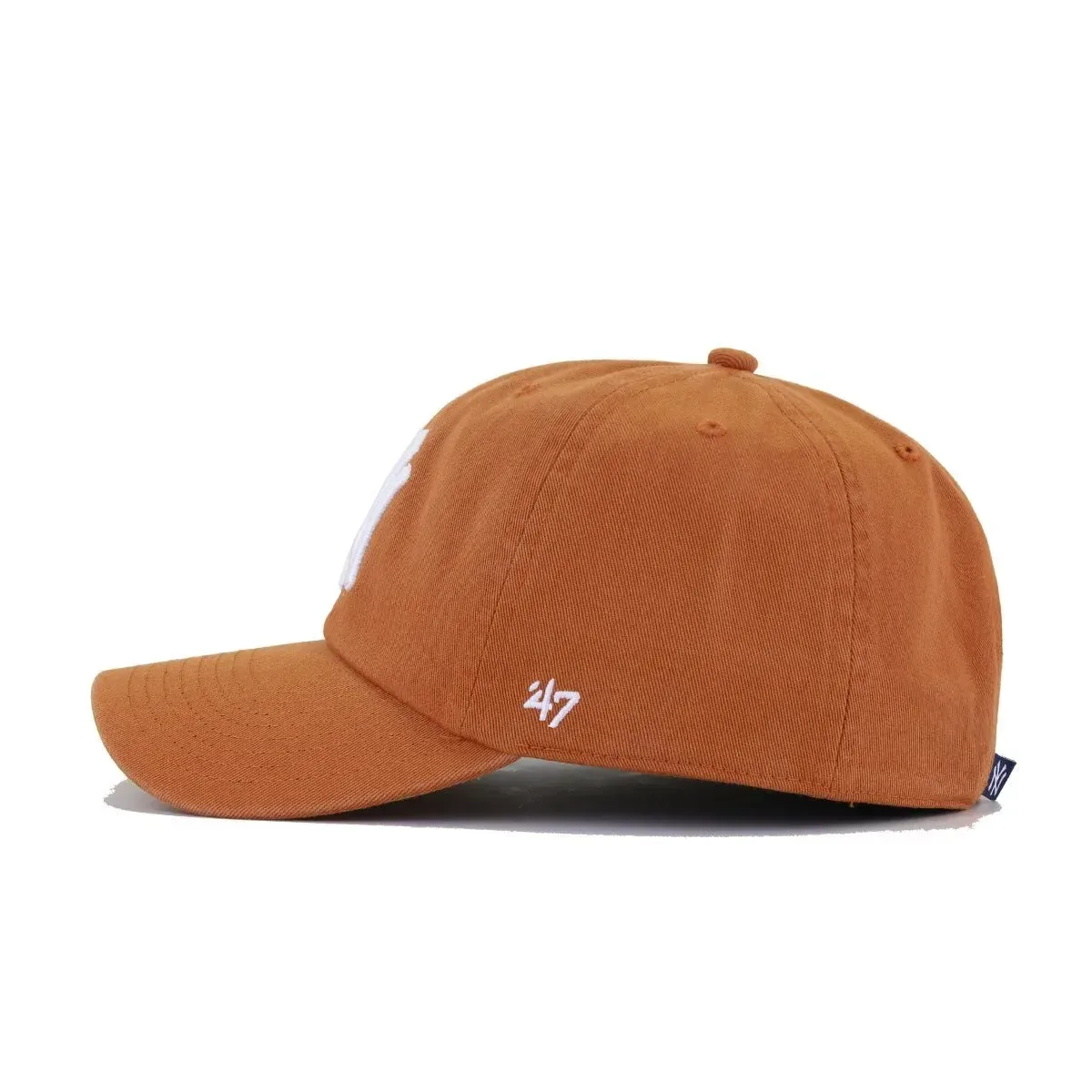 New York Yankees Burnt Orange 47 Brand Clean Up Dad Hat