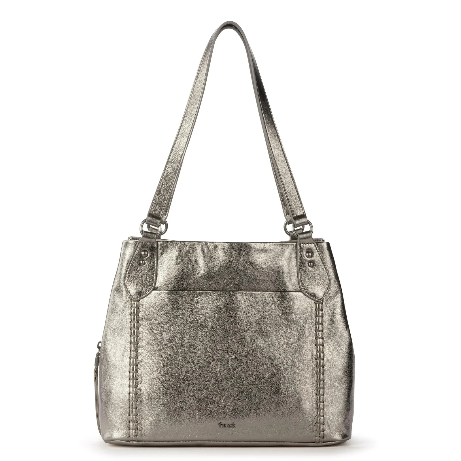 Melrose Satchel – Leather – Pyrite