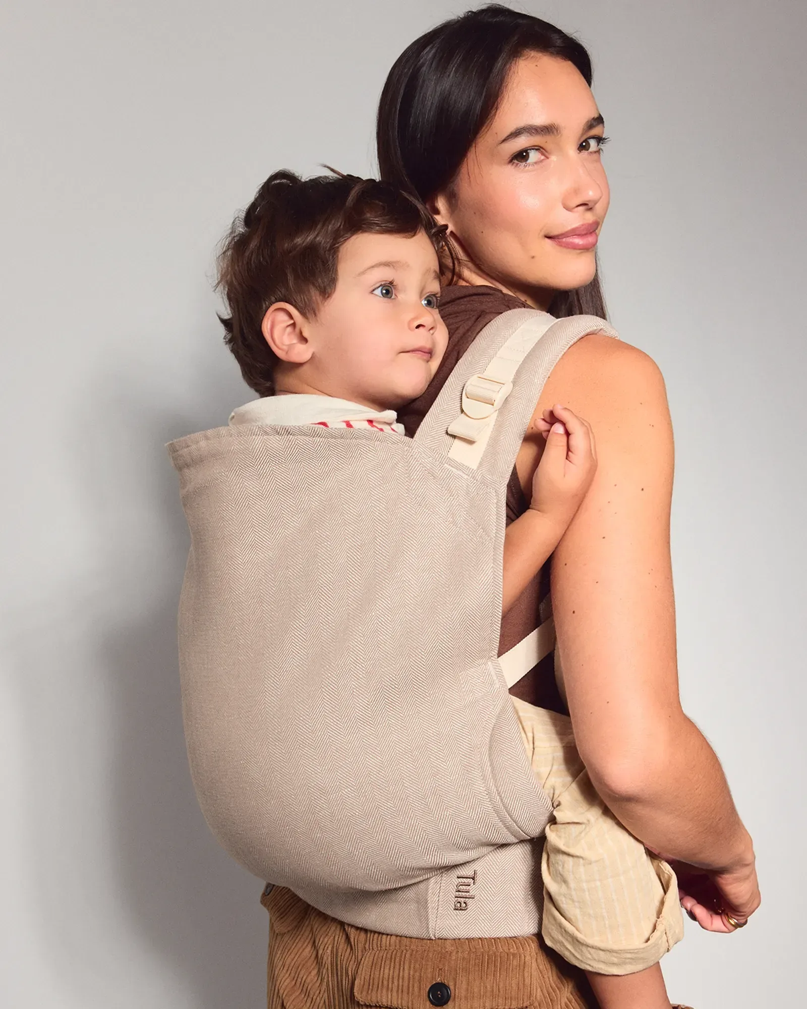 Kid Carrier – Linen – Sand