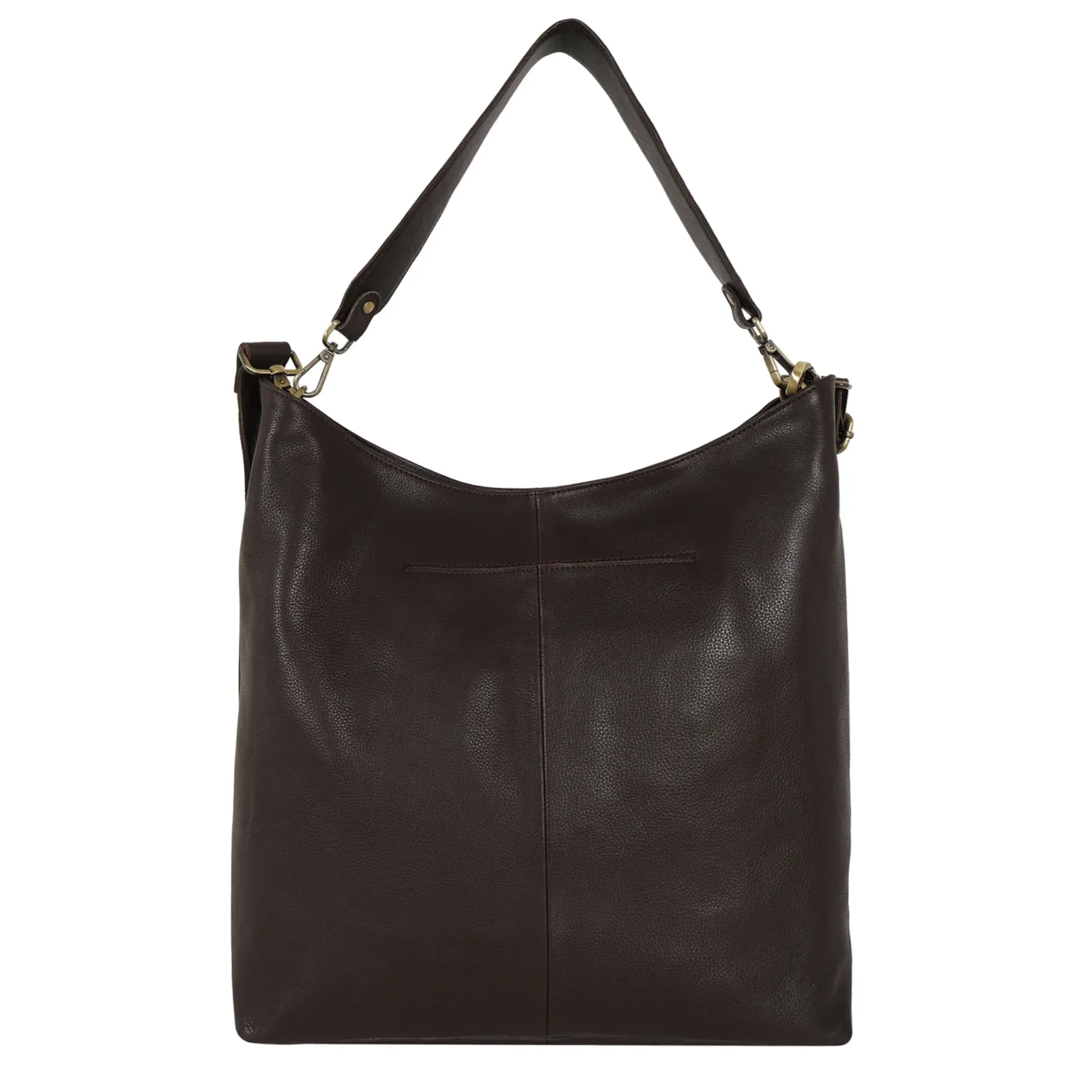 Bree Milled Leather Shoulder Bag