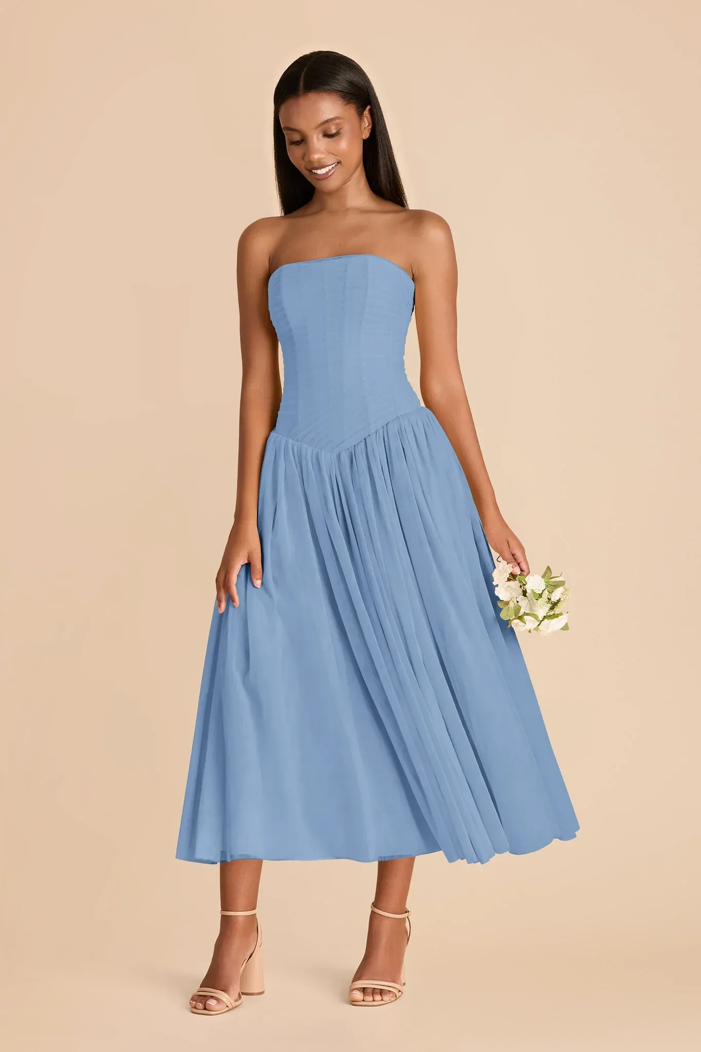 Adeline Tulle Dress – Bluebell