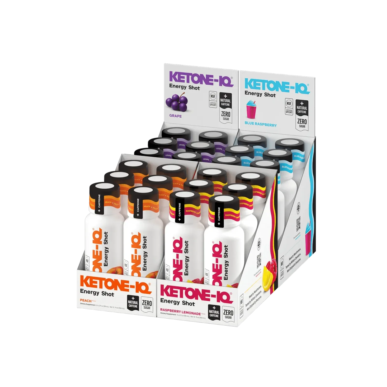 Ketone-IQ +Caffeine Shot Variety