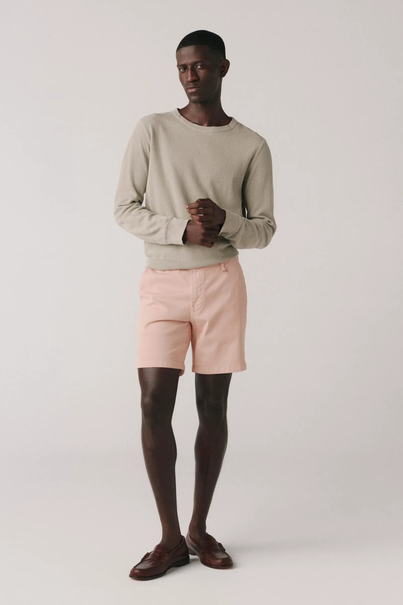 Act – Chino Short – Dusted Rose