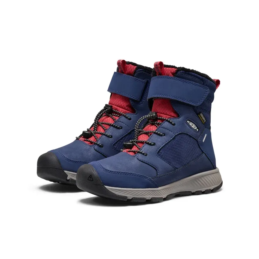Big Kids' Skua Waterproof Winter Boot – Naval Academy/Garnet