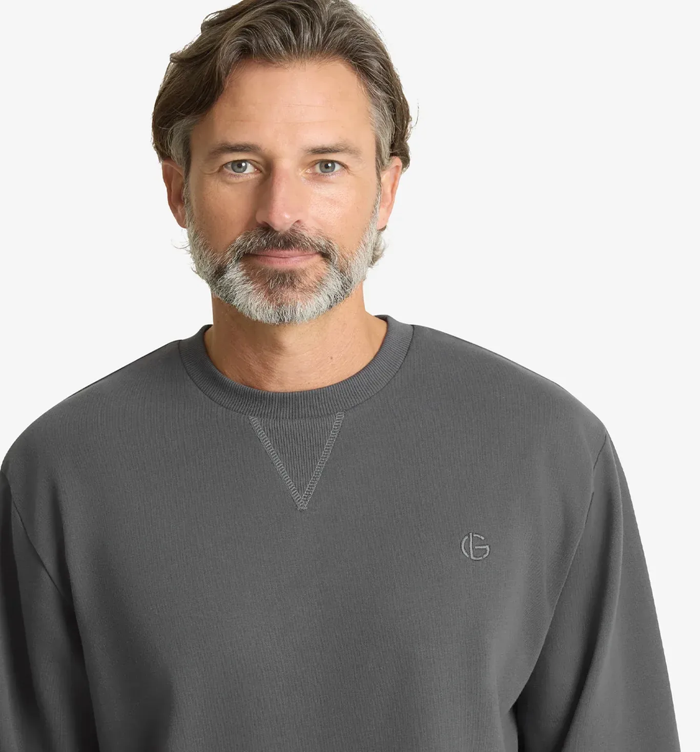 Lounge French Terry Crew Neck Sweatshirt