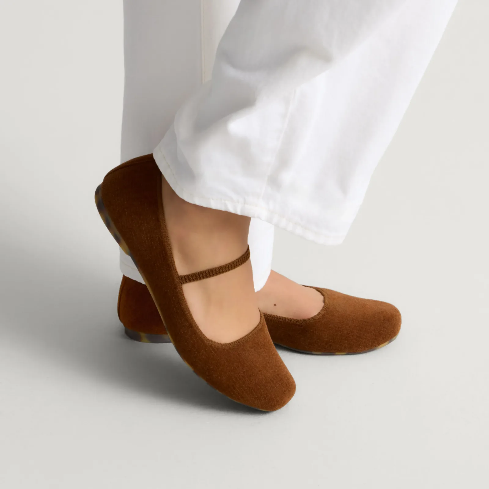 The Max Square Mary Jane – ReVelvet™ Russet