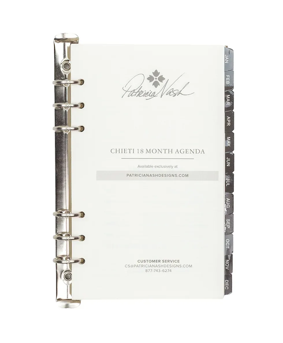 Chieti 18 Month Agenda Refill – January 2027 – June 2028 – White