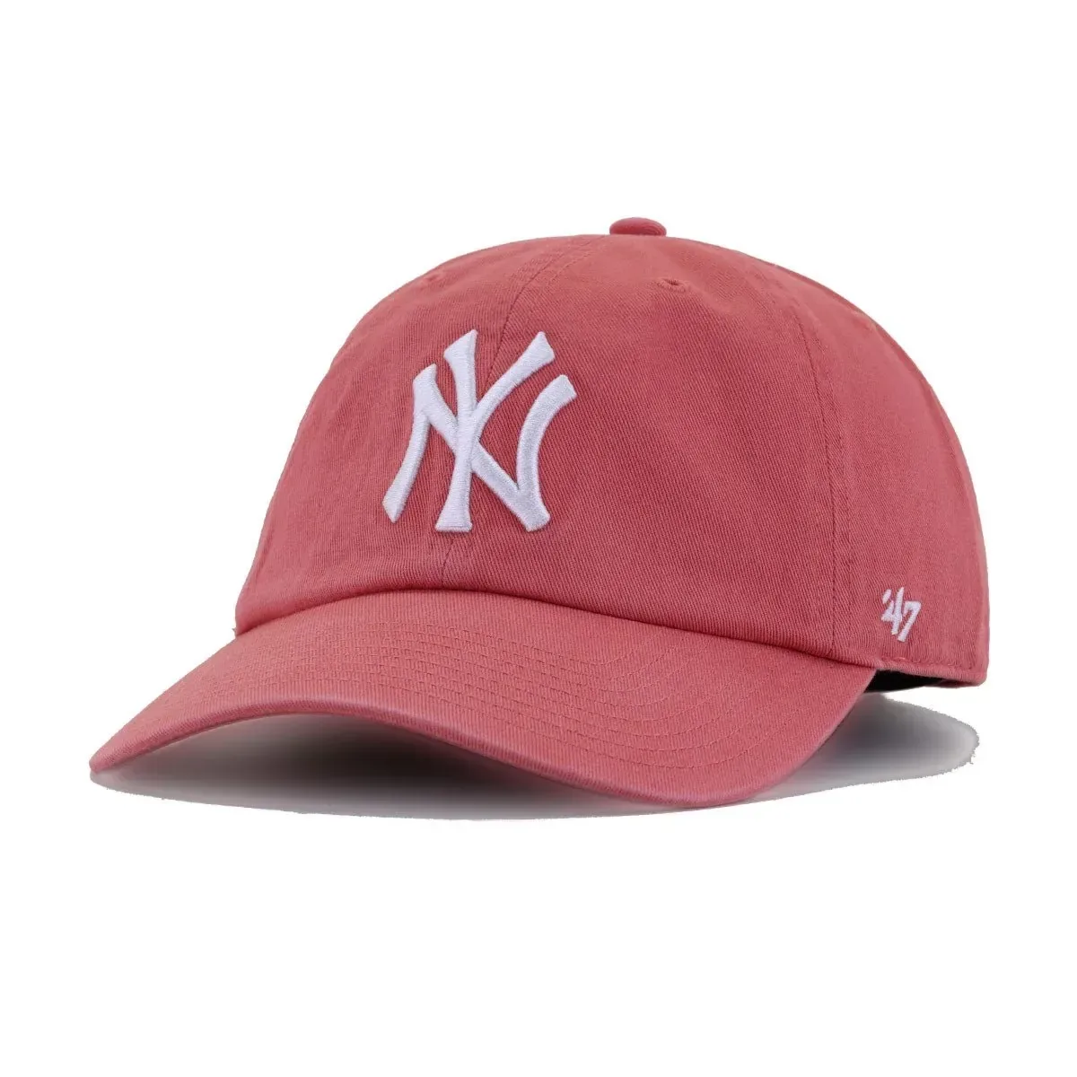 New York Yankees Island Red 47 Brand Clean Up Dad Hat