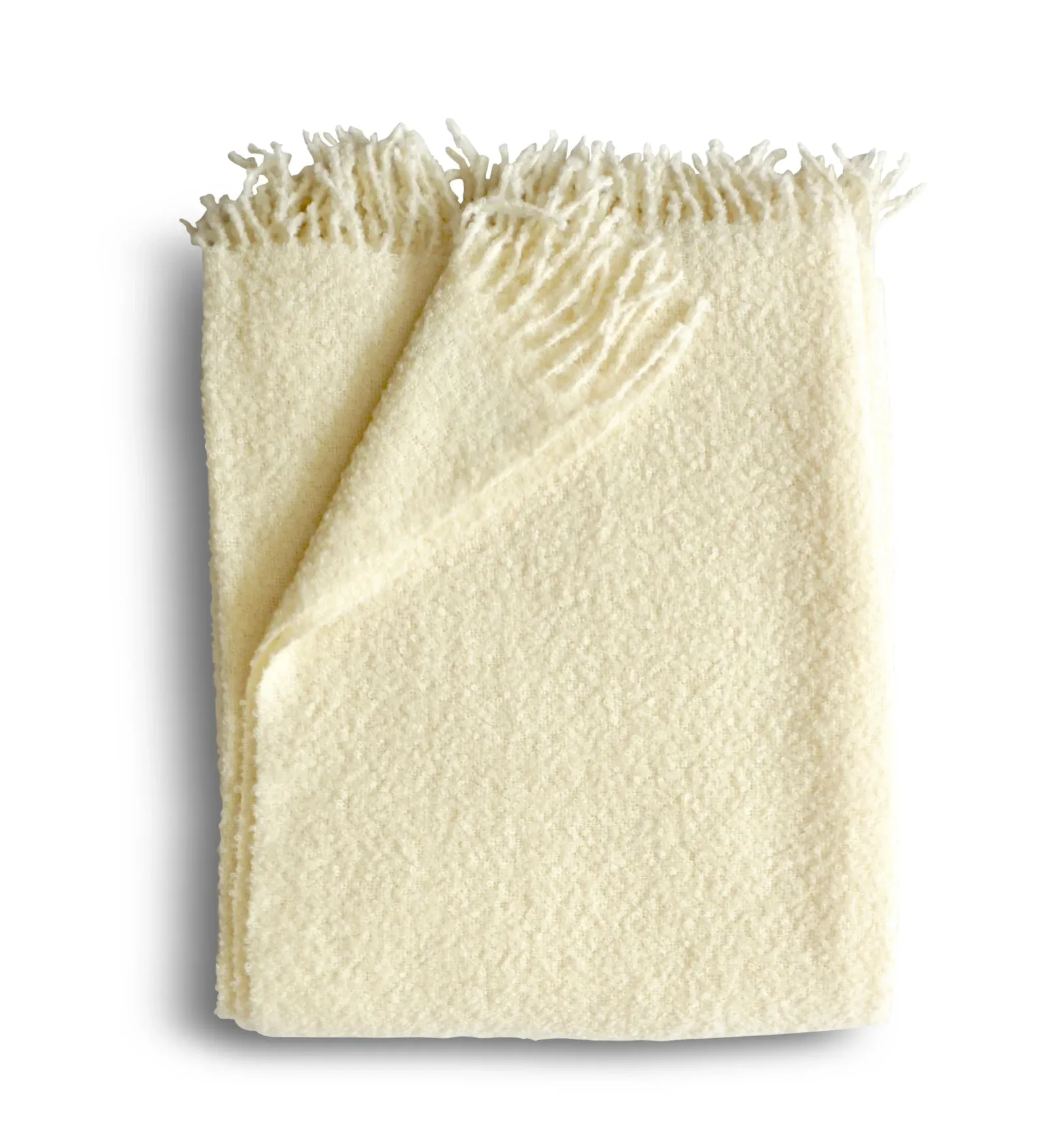 100% Baby Alpaca Bouclé Throws