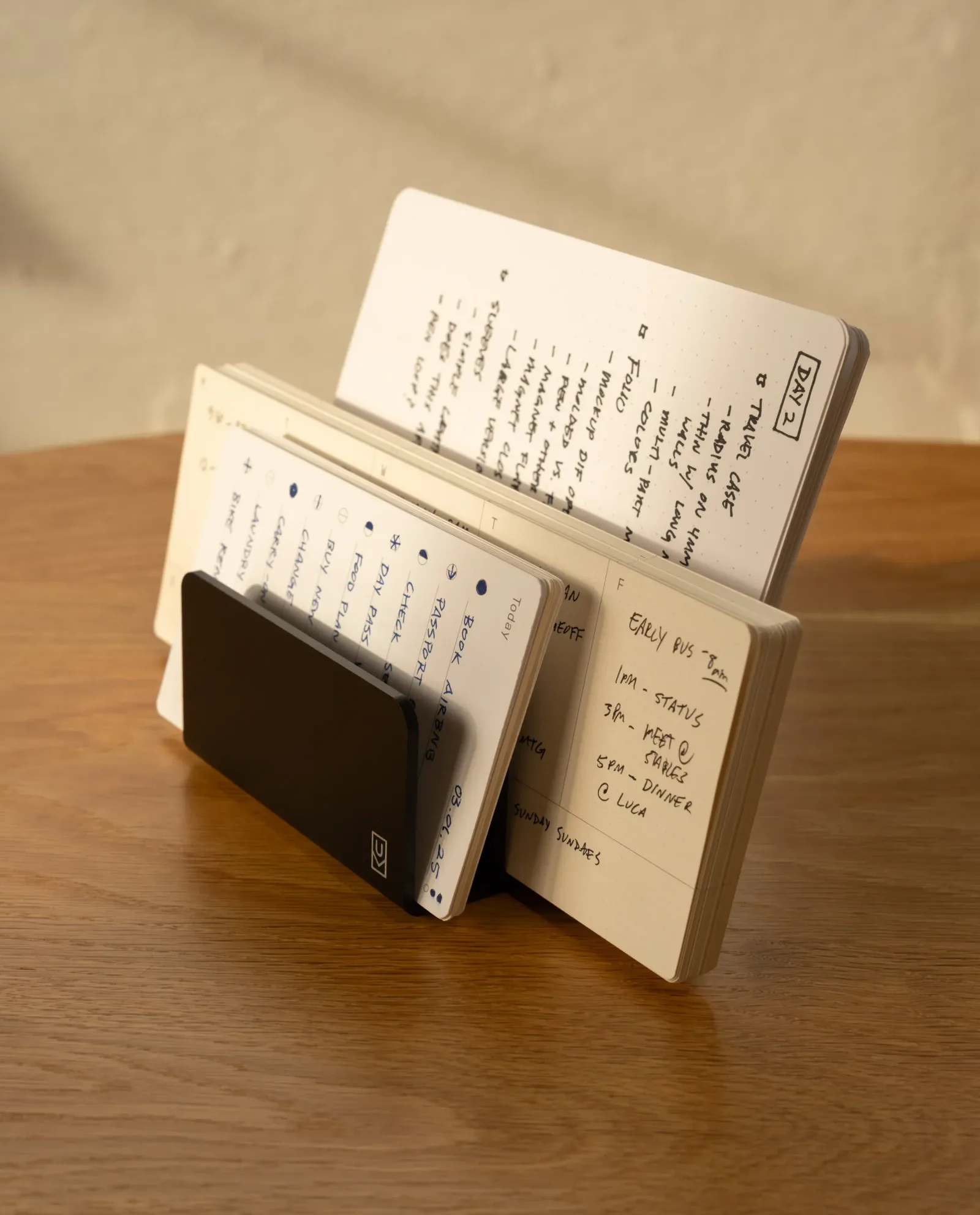 Analog Card Organizer (Black Aluminum)