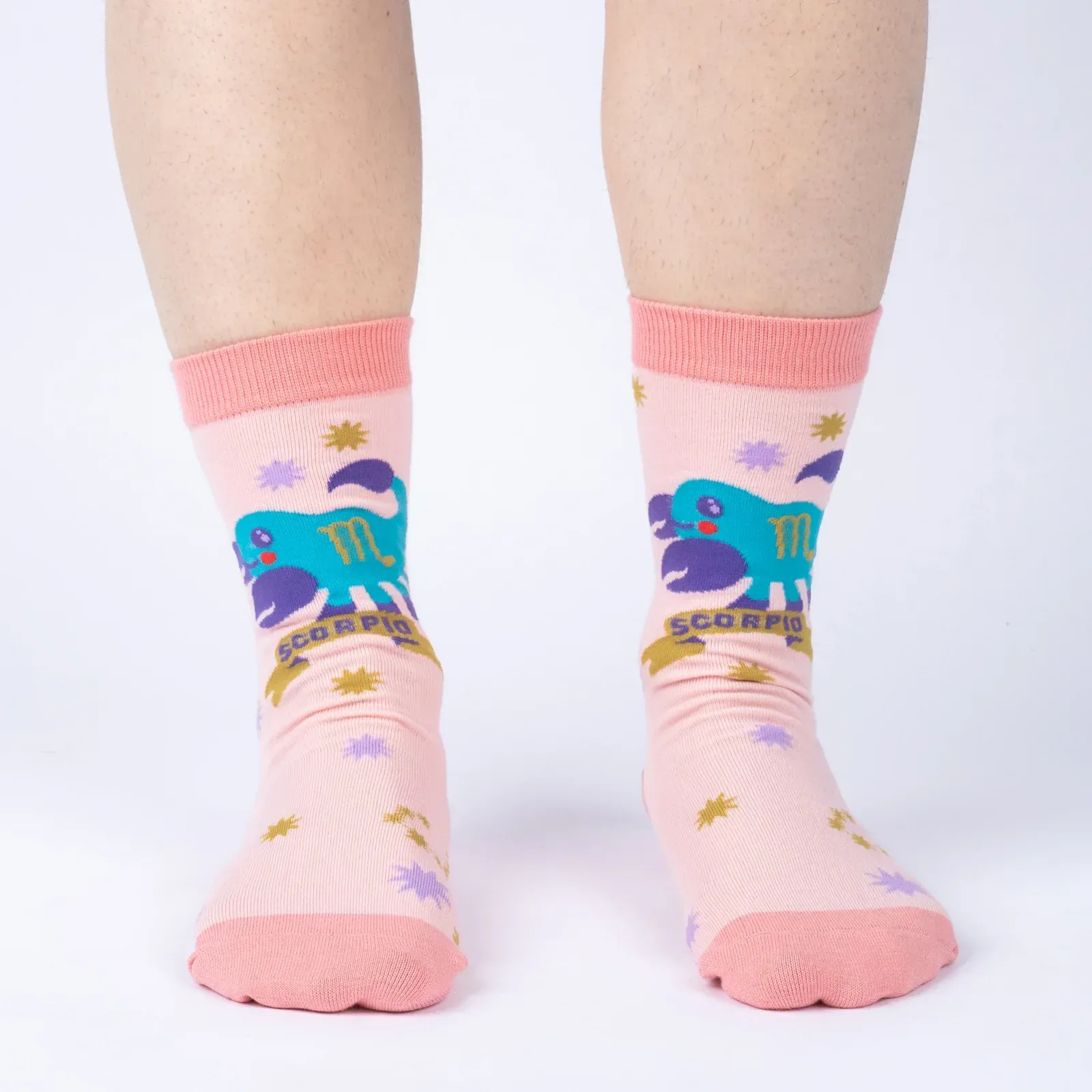Scorpio Greeting Card with Socks