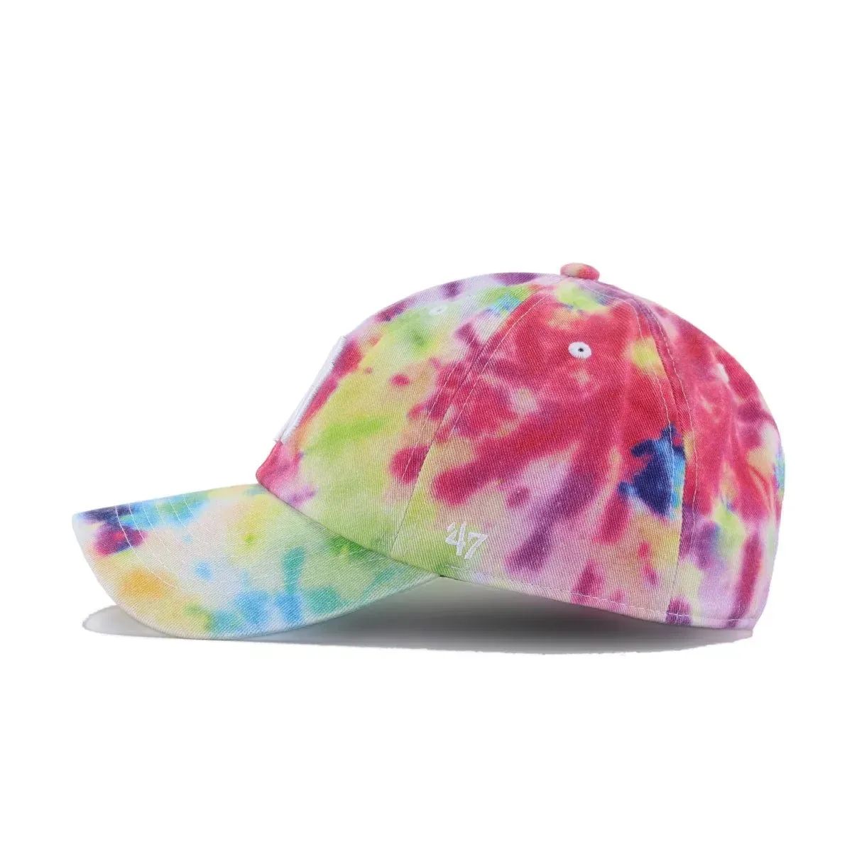 New York Yankees White Spectral 47 Brand Clean Up Dad Hat