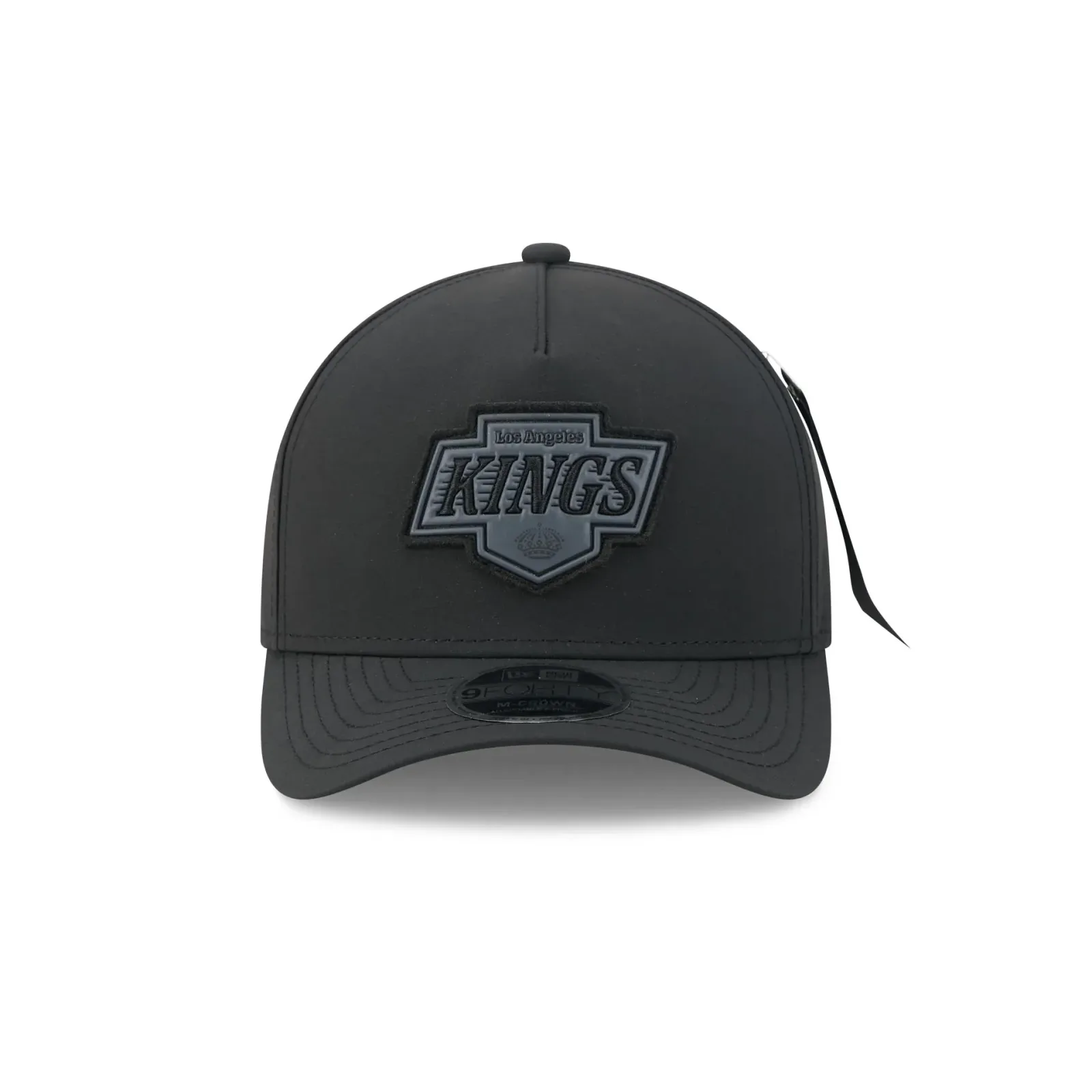 Alpha Industries x Los Angeles Kings Nylon Black 9FORTY M-Crown A-Frame Snapback Hat