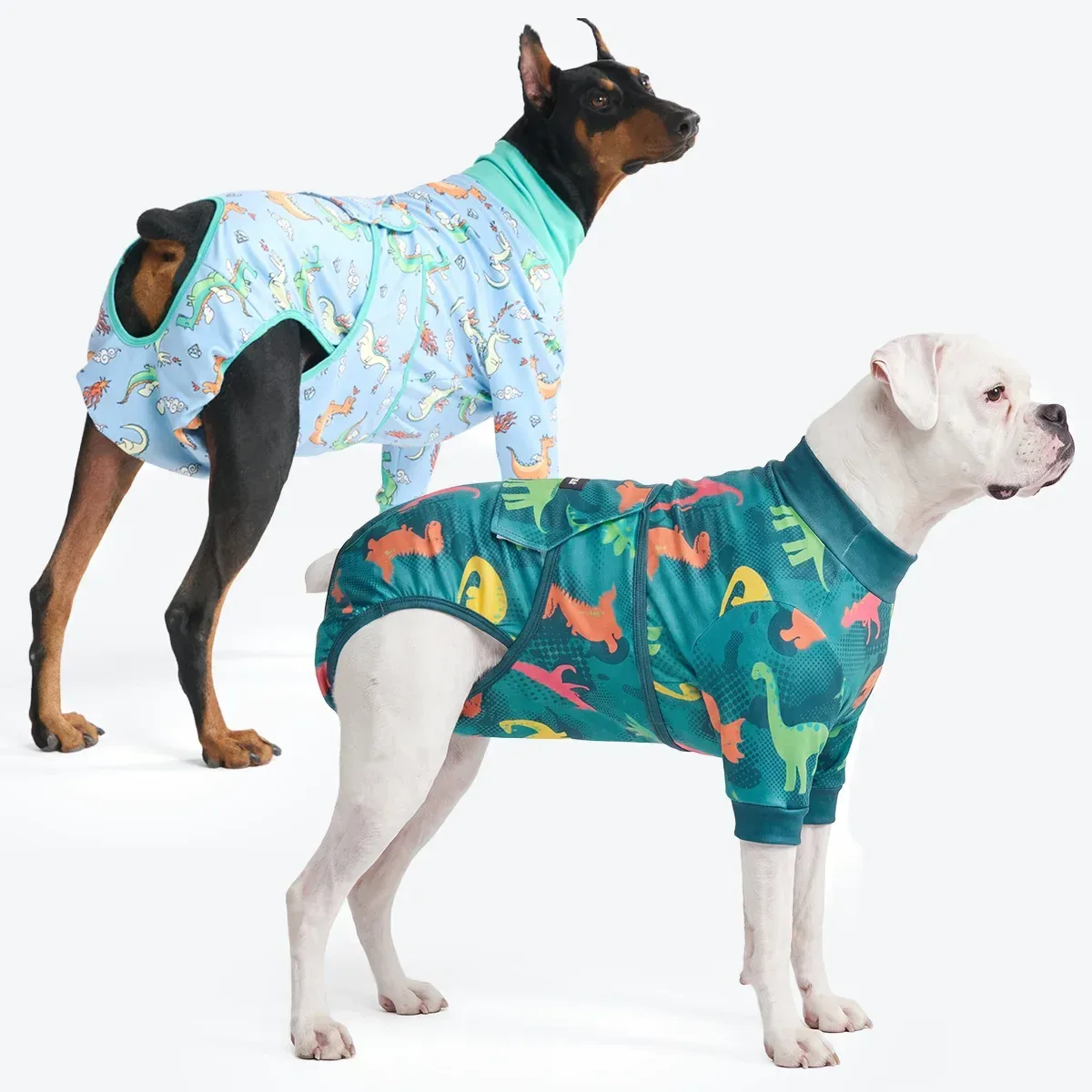 Dog Surgical Suit (2-pack) – Dinosaurs and Dragons