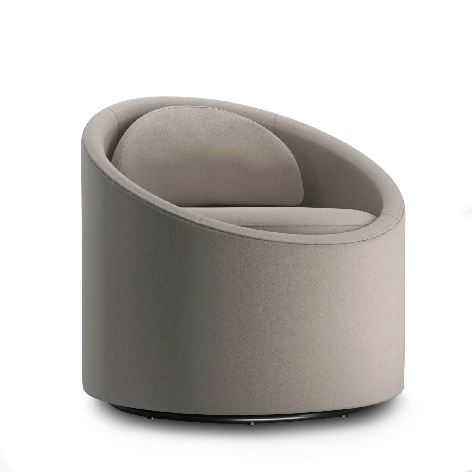 The Gere Easy Chair – Chalk, Granite, & Blush