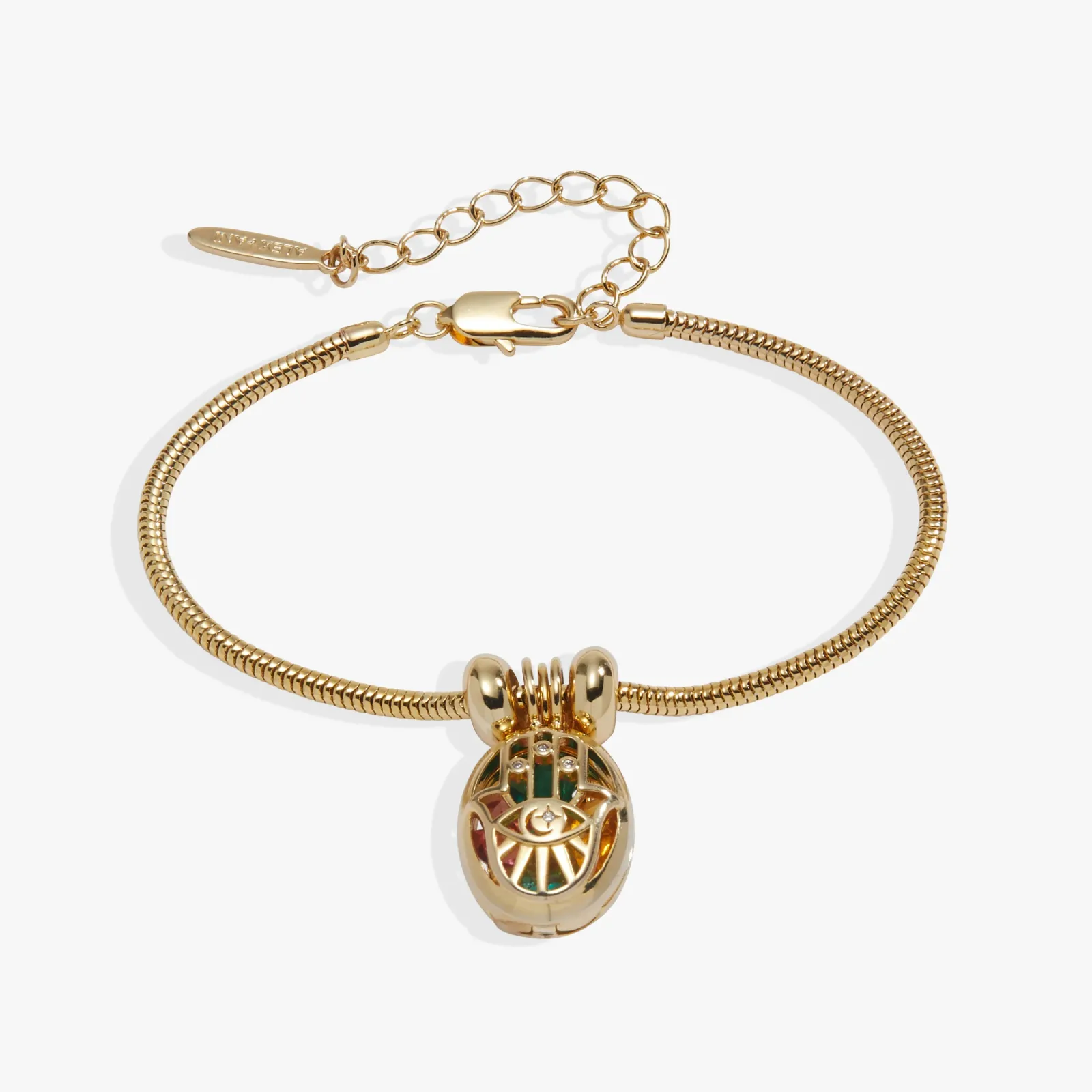 Hamsa & Evil Eye Birthstone Shaker Bracelet